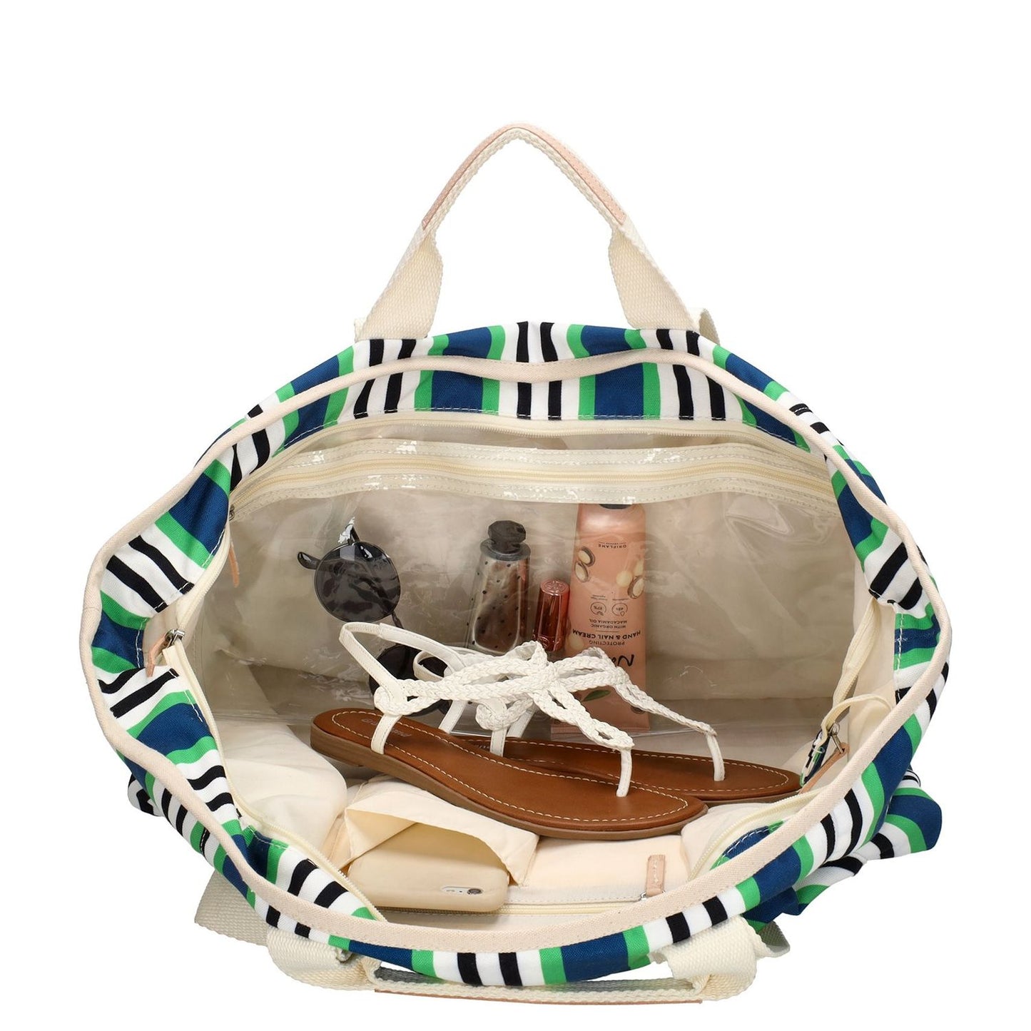 Zebra Trends Elise Beachbag stripes