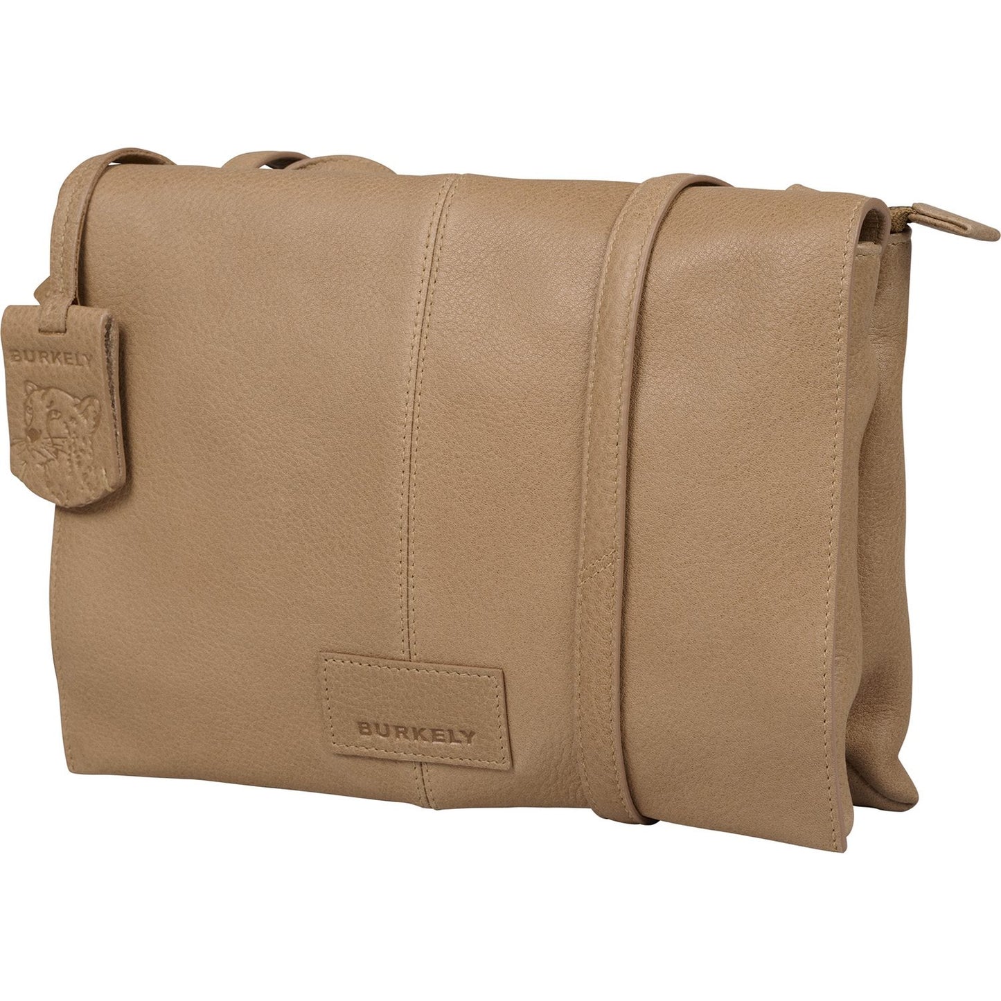 Burkely Soft Skylar Double Pocket Flap natural nude