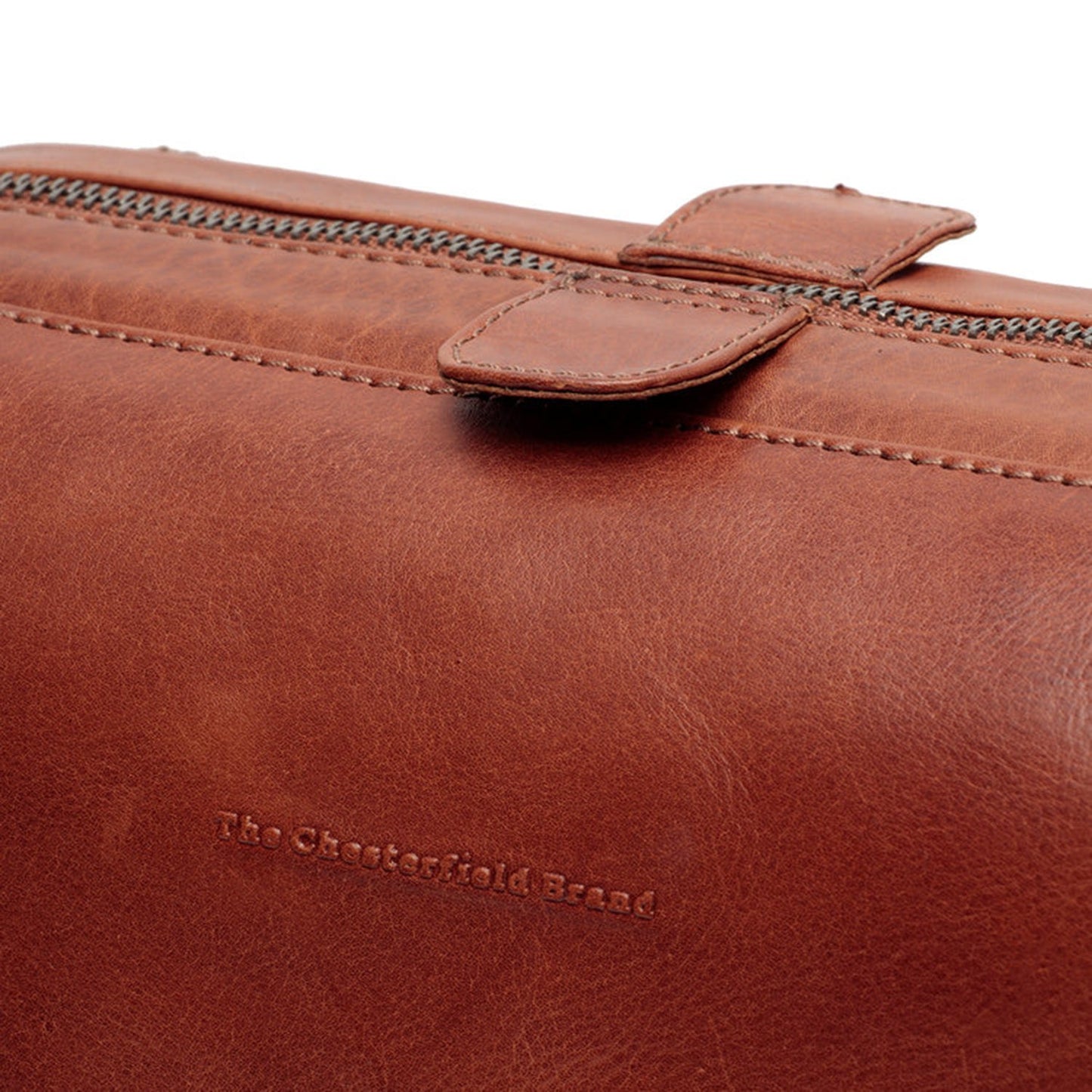 The Chesterfield Brand Biassa Toilet bag cognac