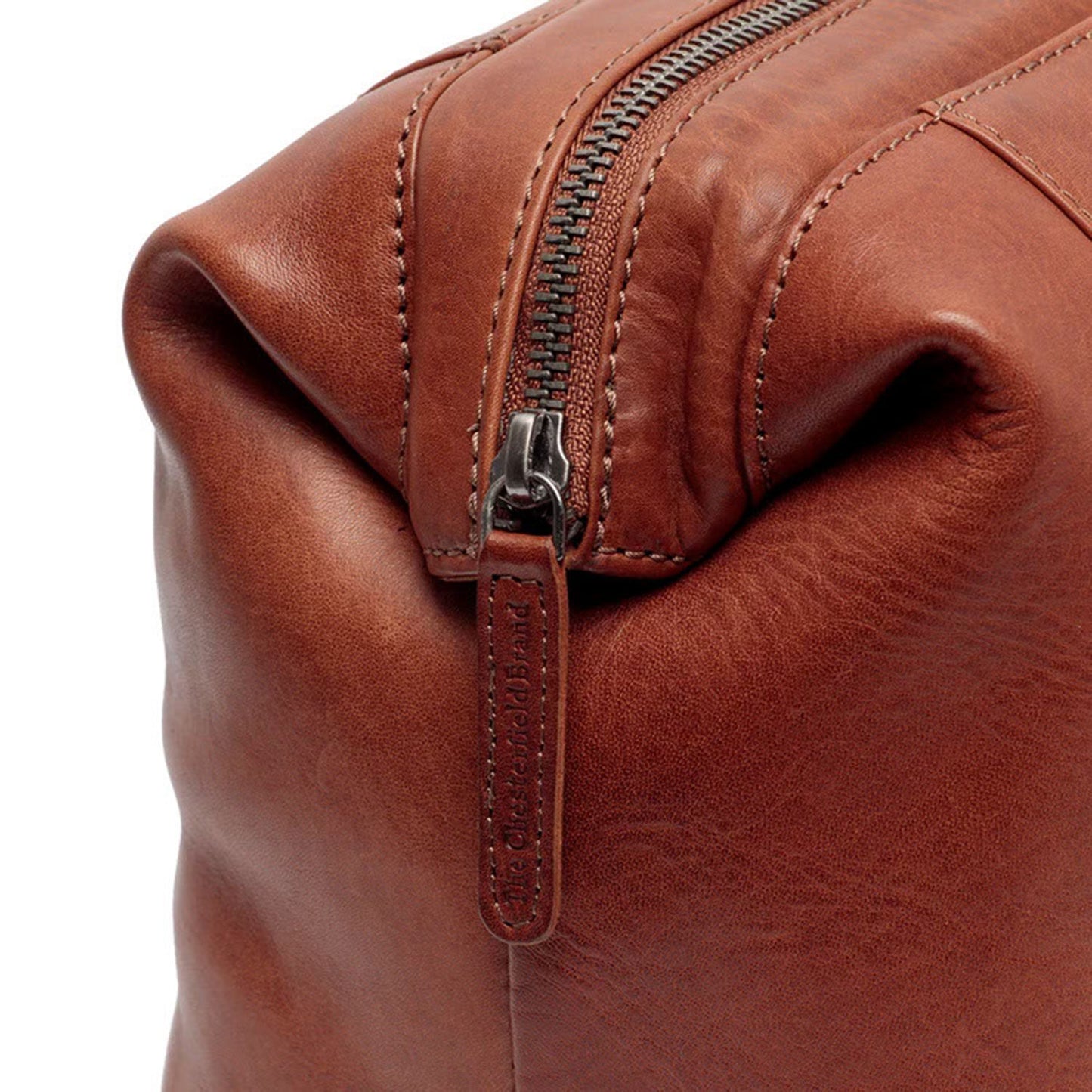 The Chesterfield Brand Biassa Toilet bag cognac