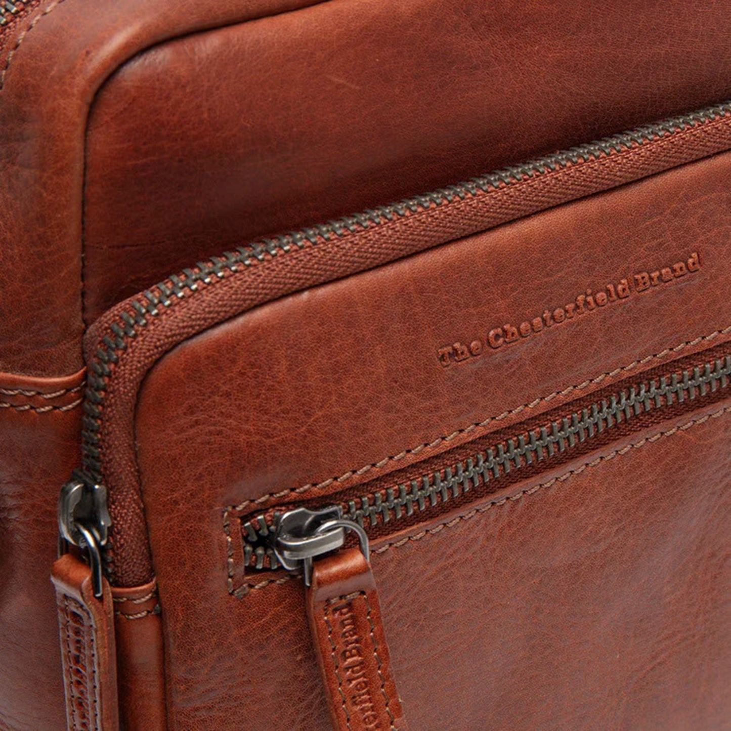 The Chesterfield Brand Amantea Shoulderbag cognac