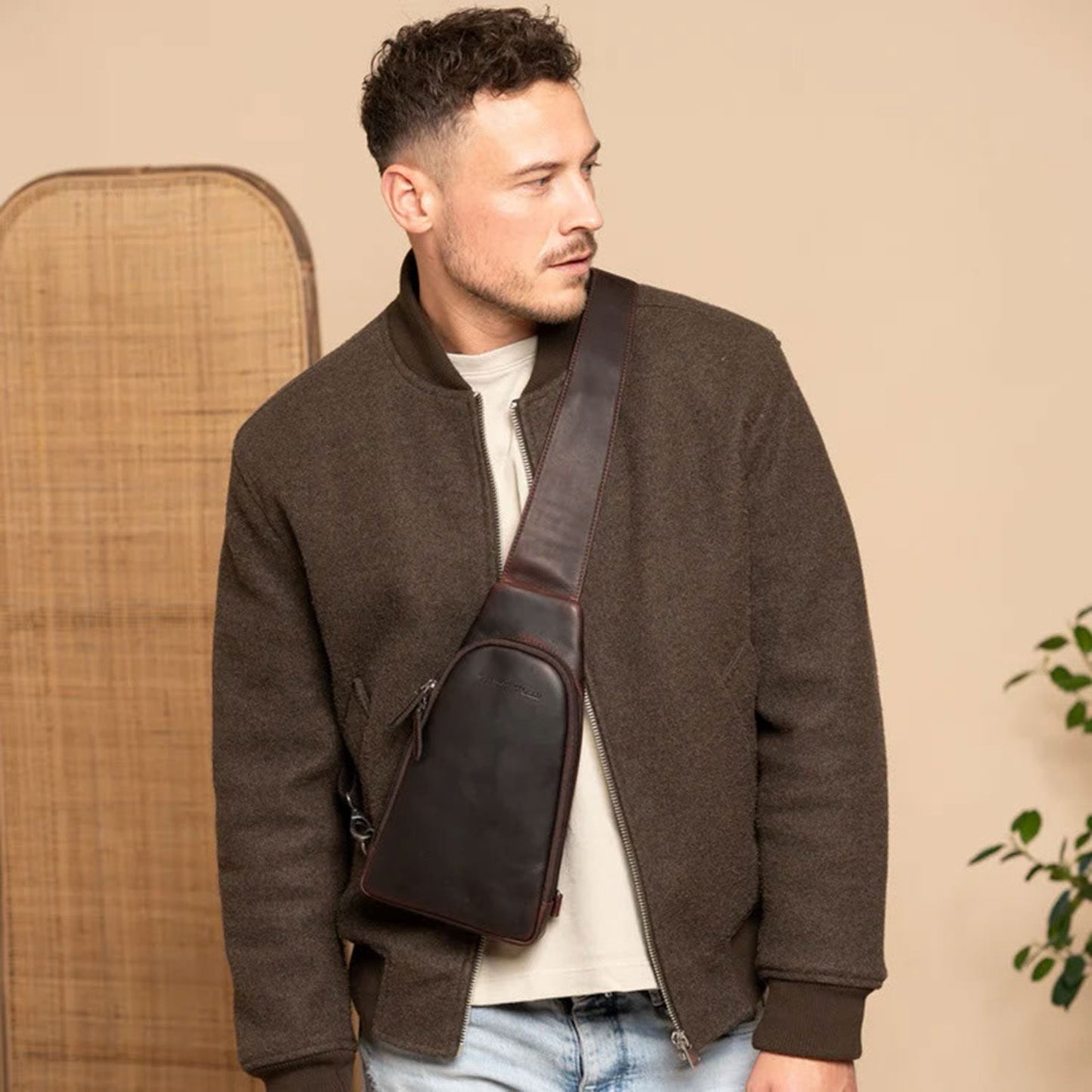 The Chesterfield Brand Bowey Crossbodybag cognac