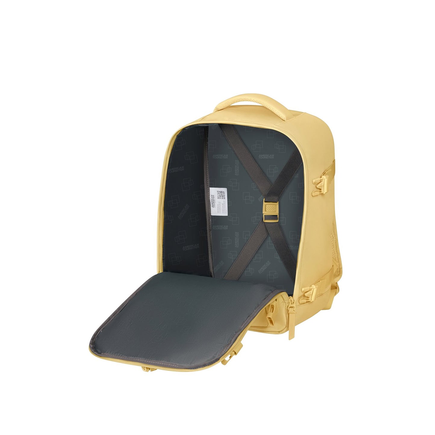 American Tourister TAKE2CABIN Casual Backpack S pastel yellow
