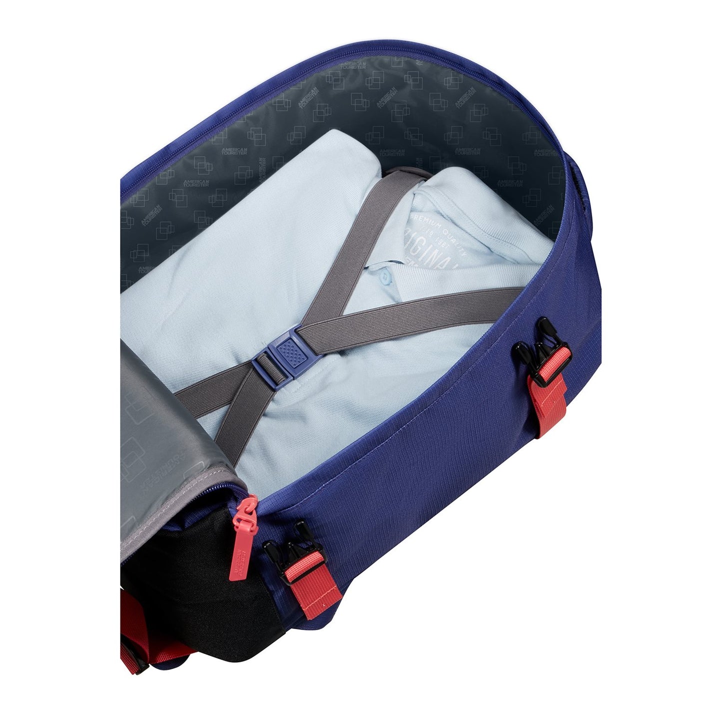 American Tourister TAKE2CABIN Casual Backpack S dusk purple/coral