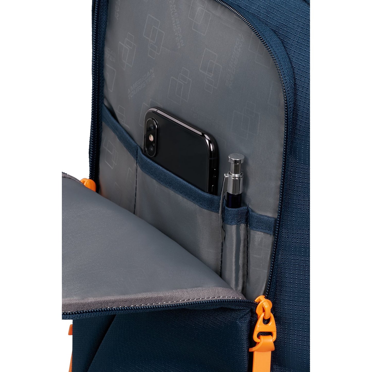 American Tourister TAKE2CABIN Casual Backpack S navy/radiant orange