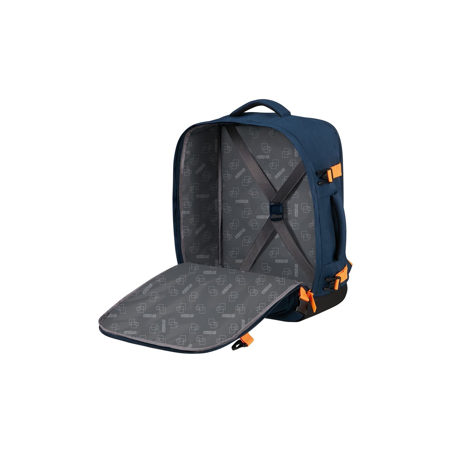 American Tourister TAKE2CABIN Casual Backpack M navy/radiant orange
