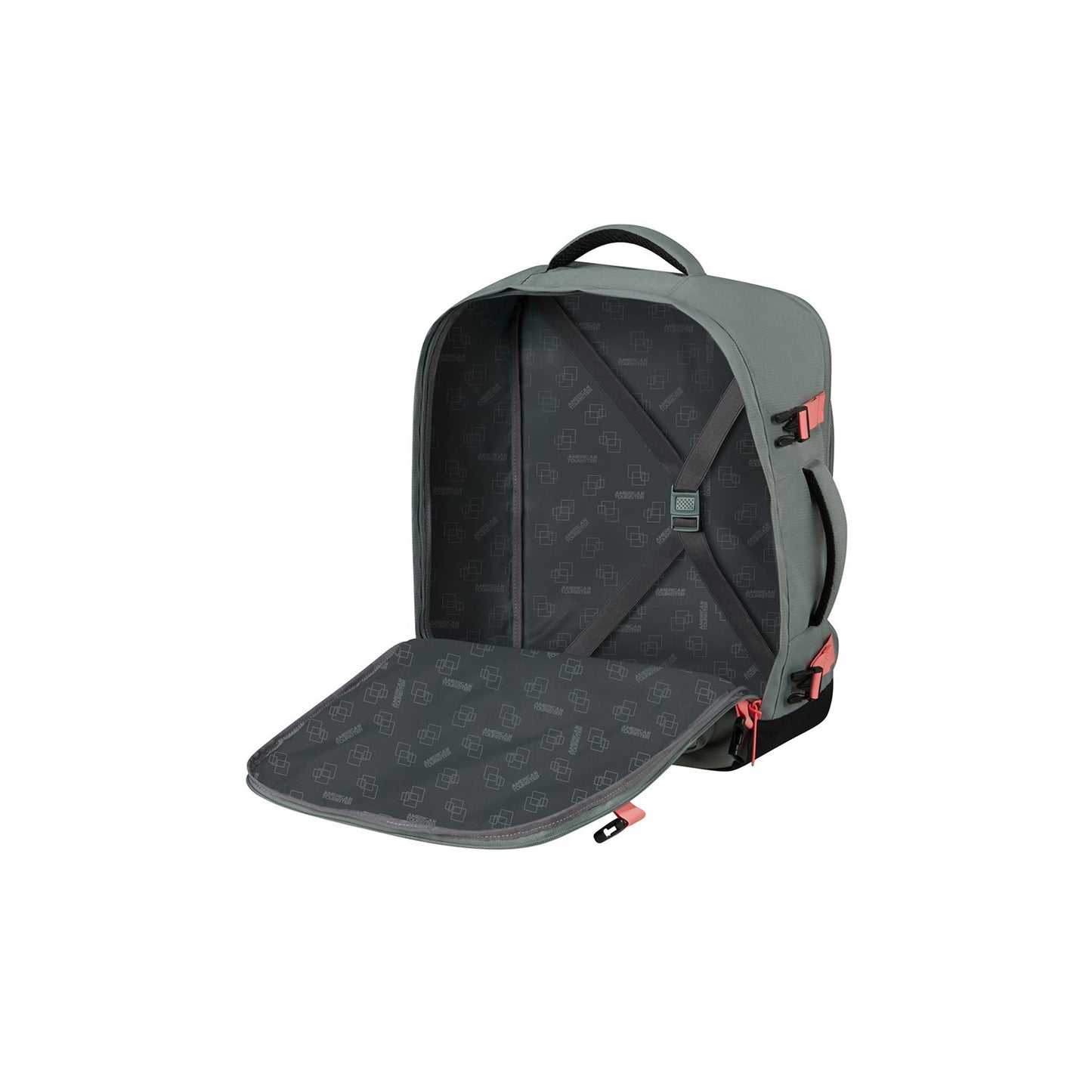 American Tourister TAKE2CABIN Casual Backpack Ms sage/coral