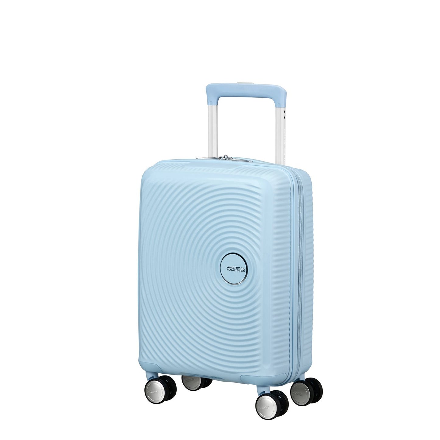 American Tourister Soundbox Mini Spinner 47/16 pastel blue