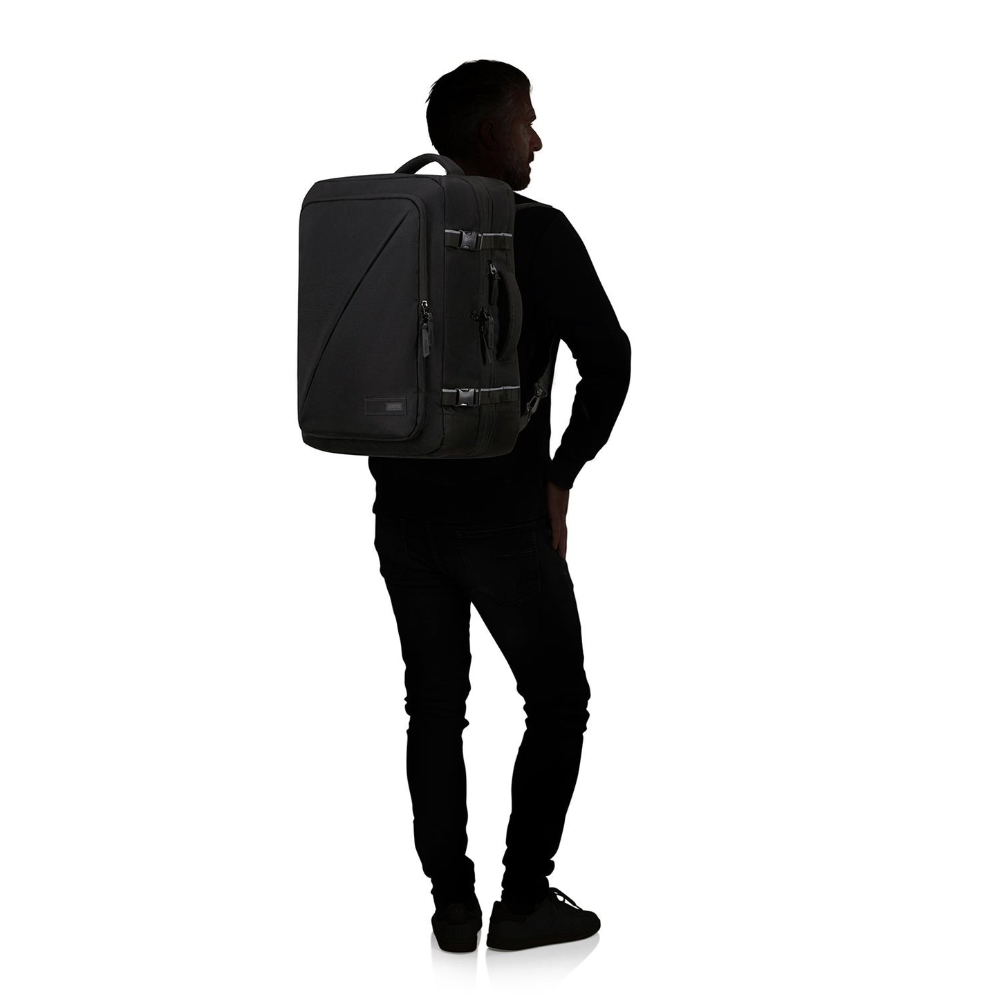 American Tourister TAKE2CABIN Travel Backpack L Expandable black
