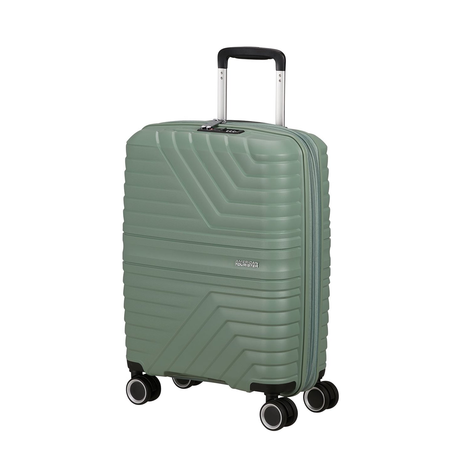 American Tourister Flytwist Spinner 55/20 TSA Expandable botanic green