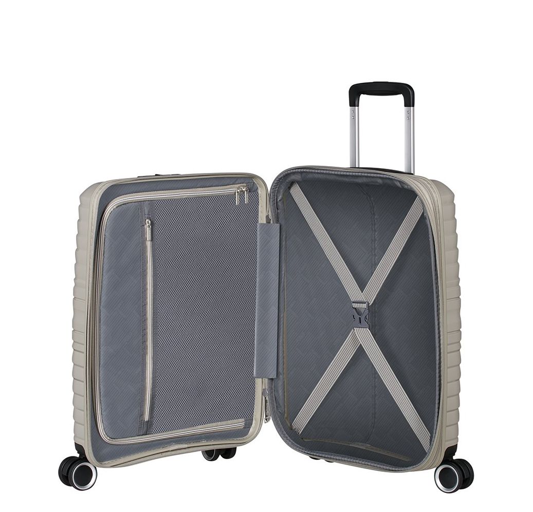 American Tourister Flytwist Spinner 55/20 TSA Expandable sandstone