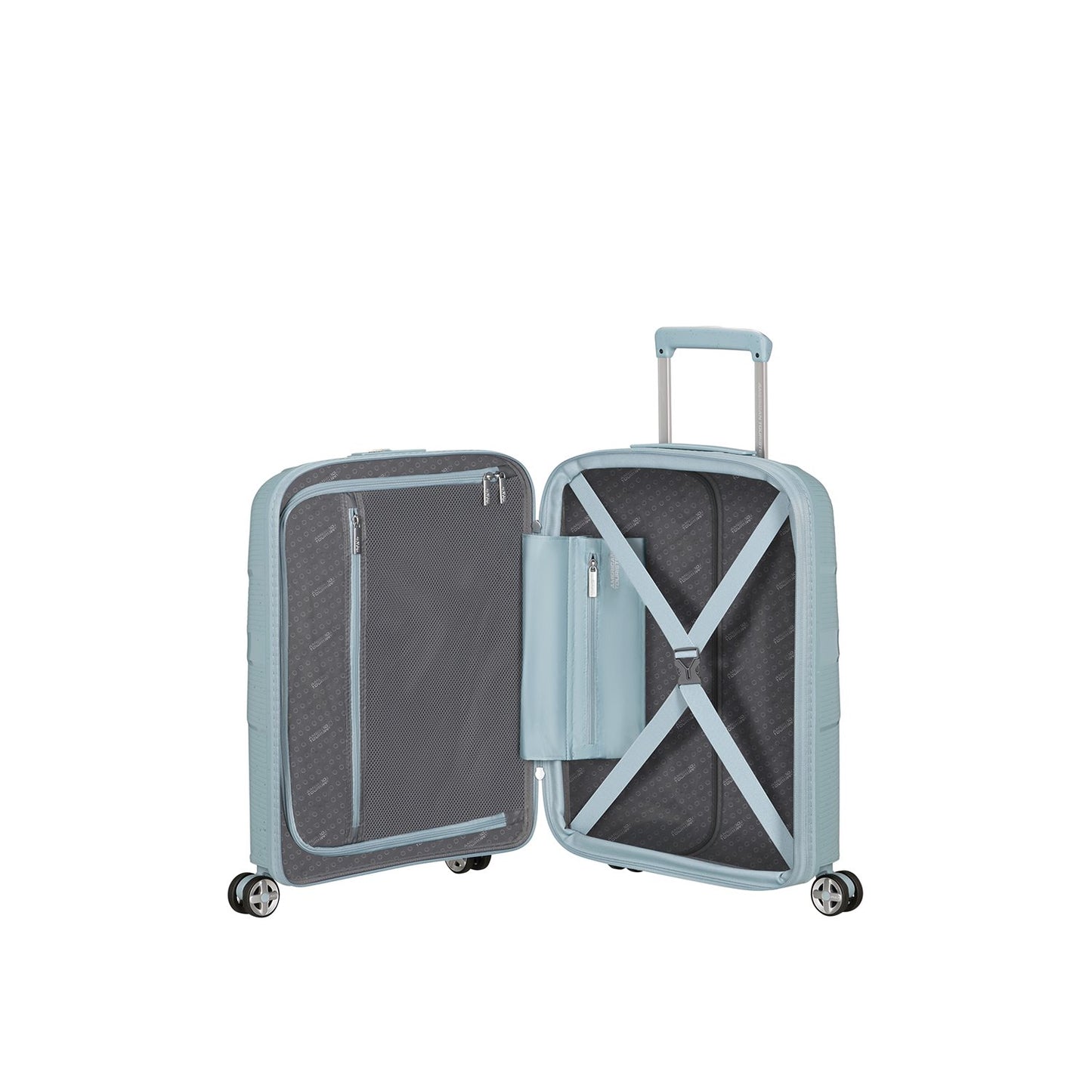 American Tourister Starvibe Spinner 55/20 Expandable TSA Ltd azzurro speckles