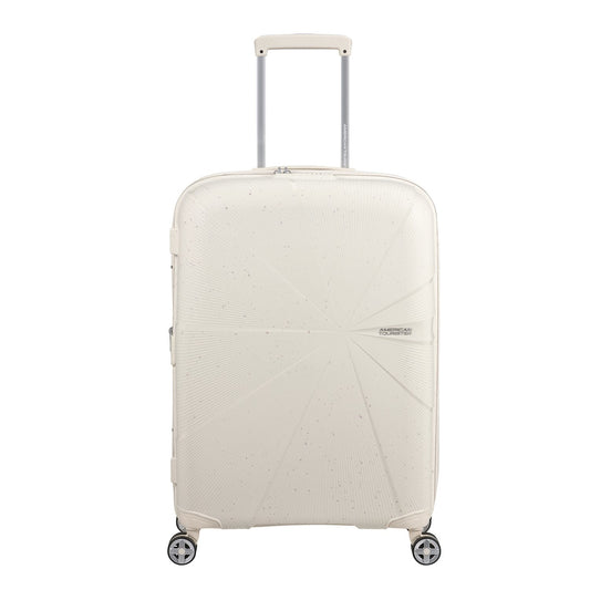 American Tourister Starvibe Spinner 67/24 Expandable TSA Ltd cream speckles