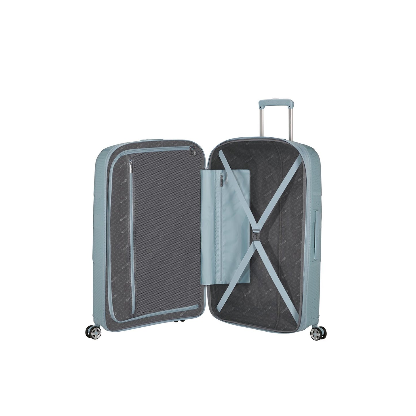 American Tourister Starvibe Spinner 77/28 Expandable TSA Ltd azzurro speckles