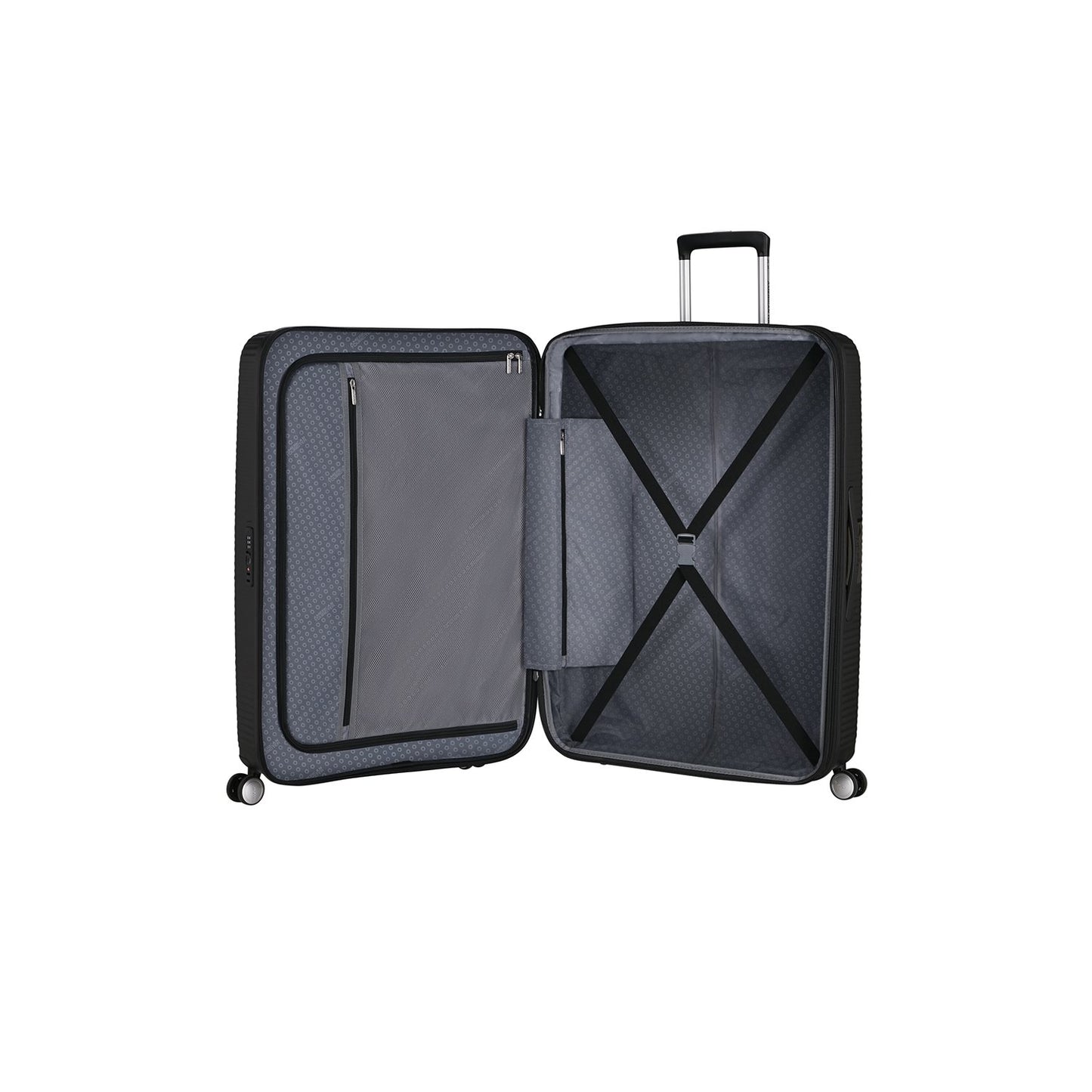 American Tourister Soundbox Spinner 80/30 TSA Expandable bass black