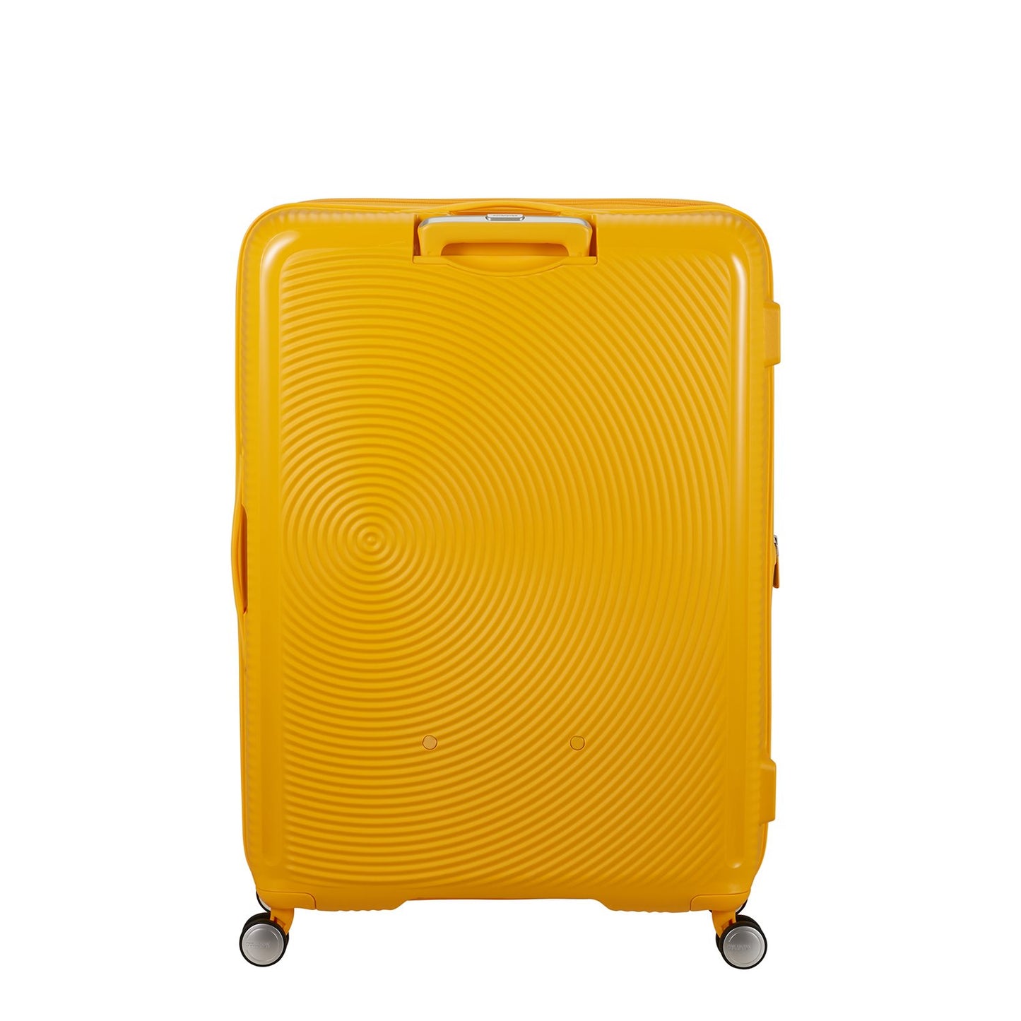 American Tourister Soundbox Spinner 80/30 TSA Expandable golden yellow