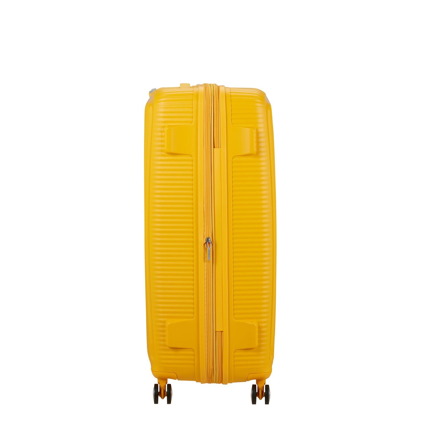 American Tourister Soundbox Spinner 80/30 TSA Expandable golden yellow