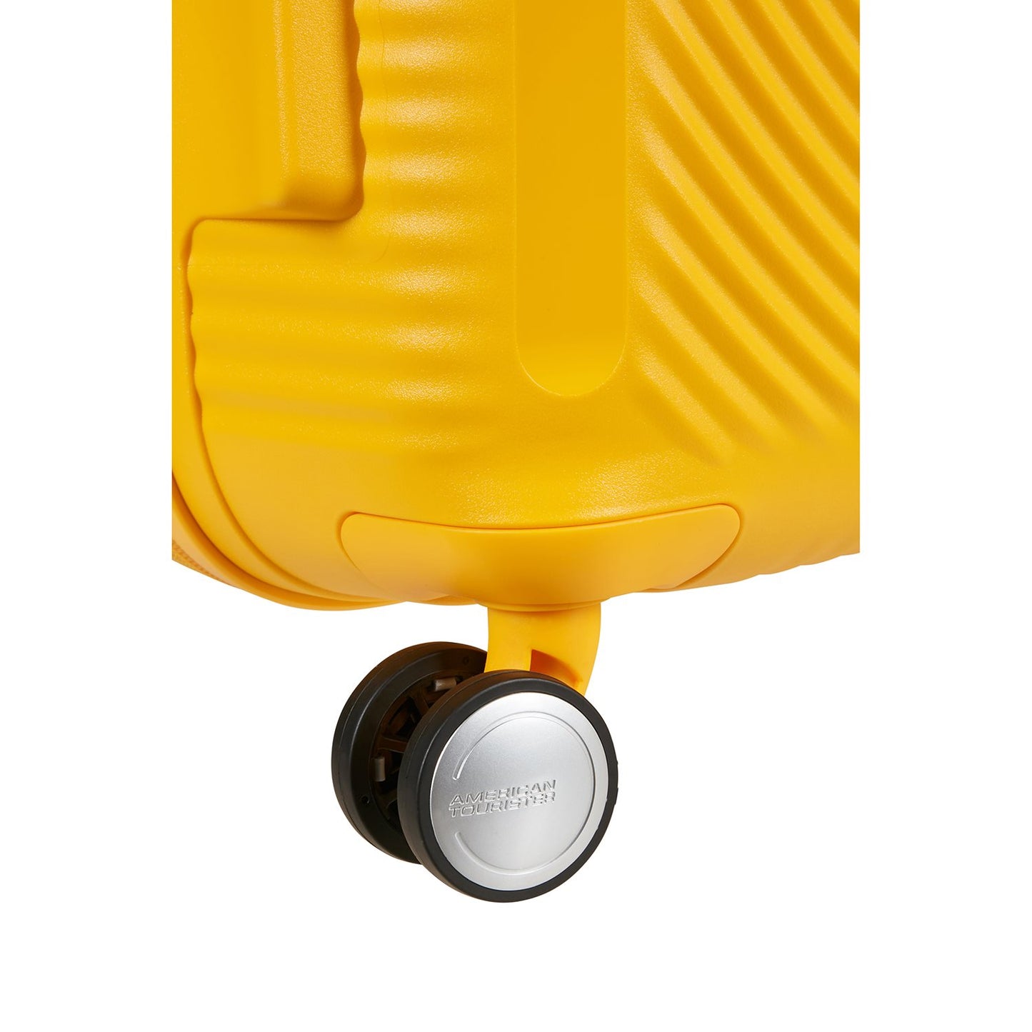 American Tourister Soundbox Spinner 80/30 TSA Expandable golden yellow
