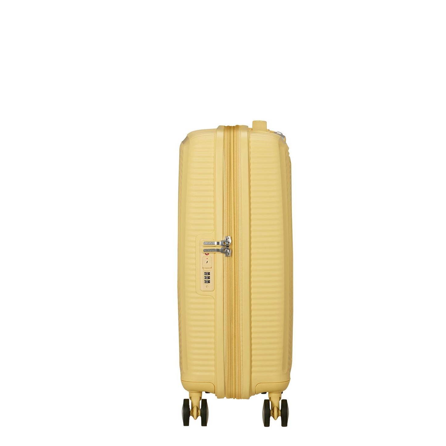 American Tourister Soundbox Spinner 55/20 TSA Expandable pastel yellow