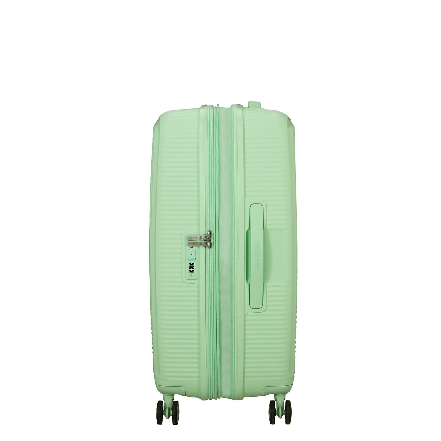 American Tourister Soundbox Spinner 67/24 TSA Expandable pastel green