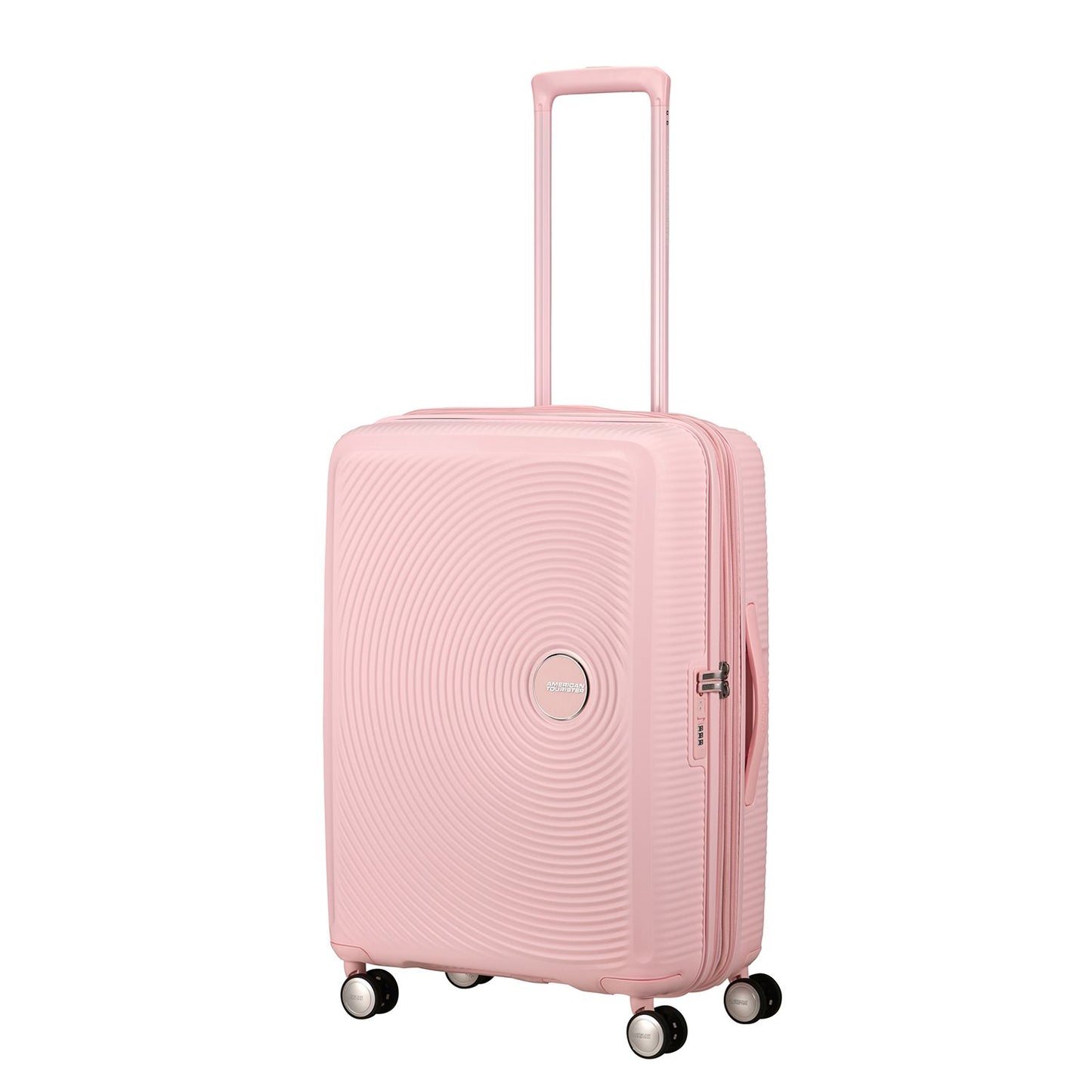 American Tourister Soundbox Spinner 67/24 TSA Expandable pastel pink