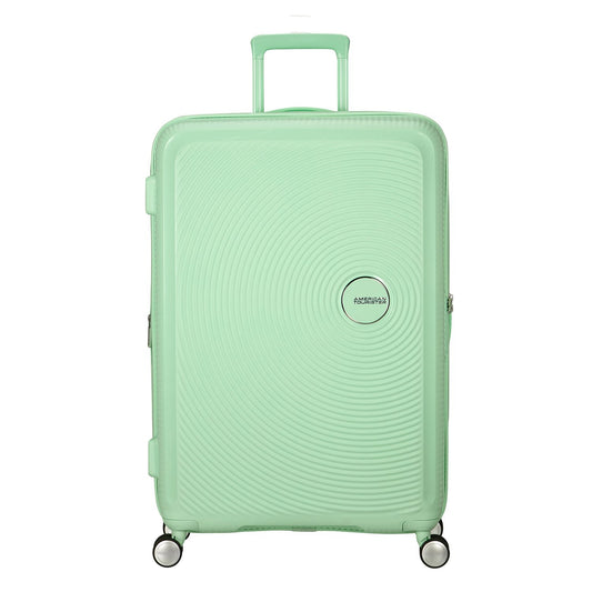 American Tourister Soundbox Spinner 77/28 TSA Expandable pastel green