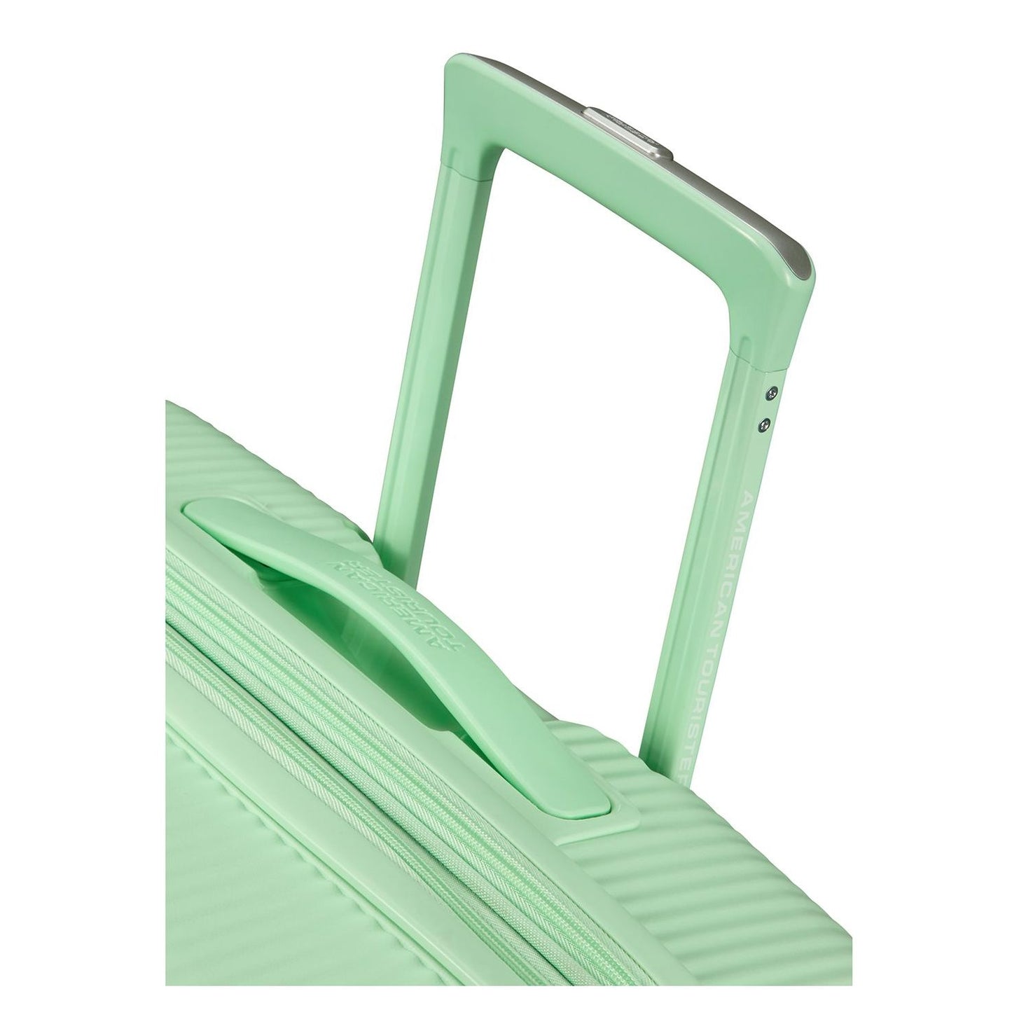 American Tourister Soundbox Spinner 77/28 TSA Expandable pastel green