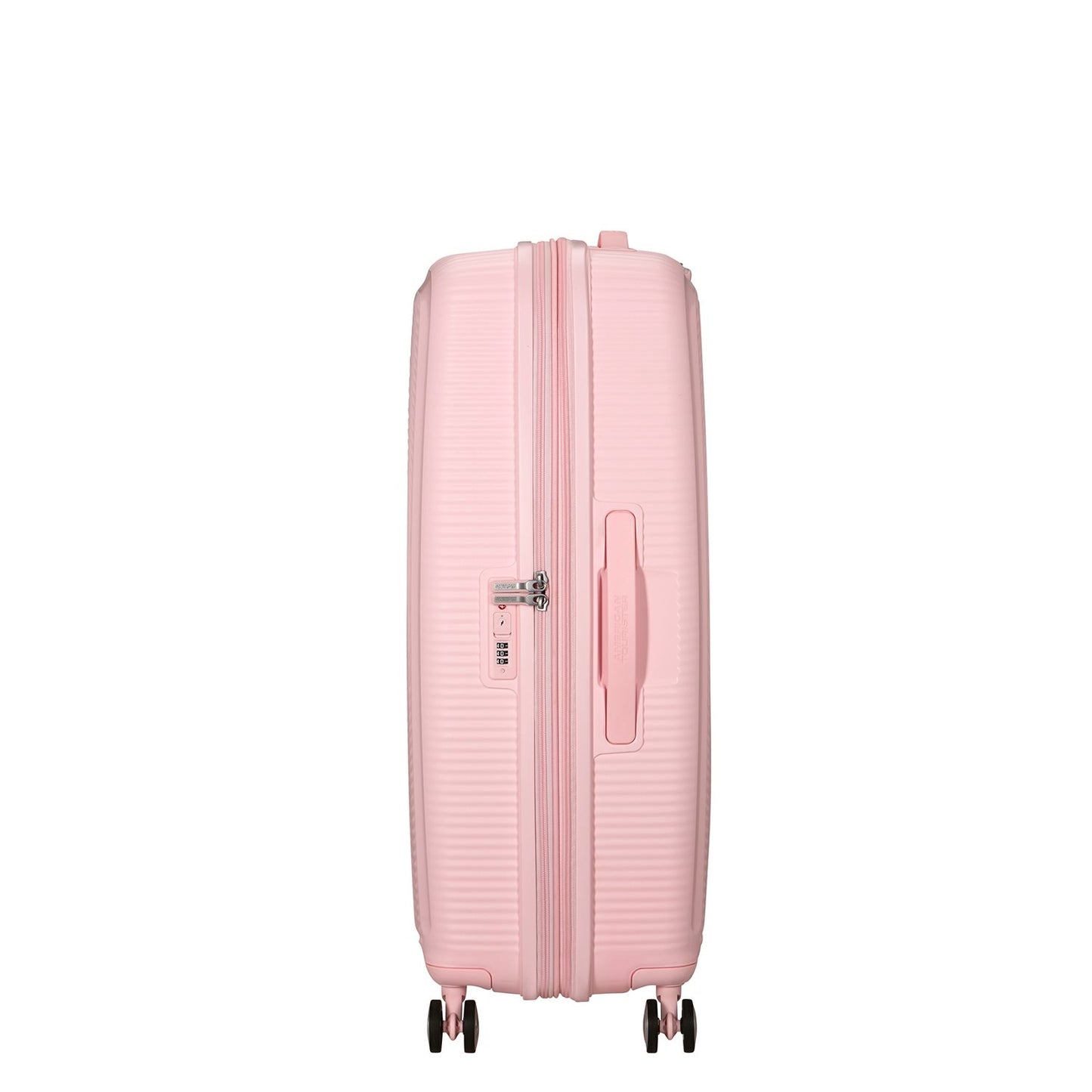 American Tourister Soundbox Spinner 77/28 TSA Expandable pastel pink