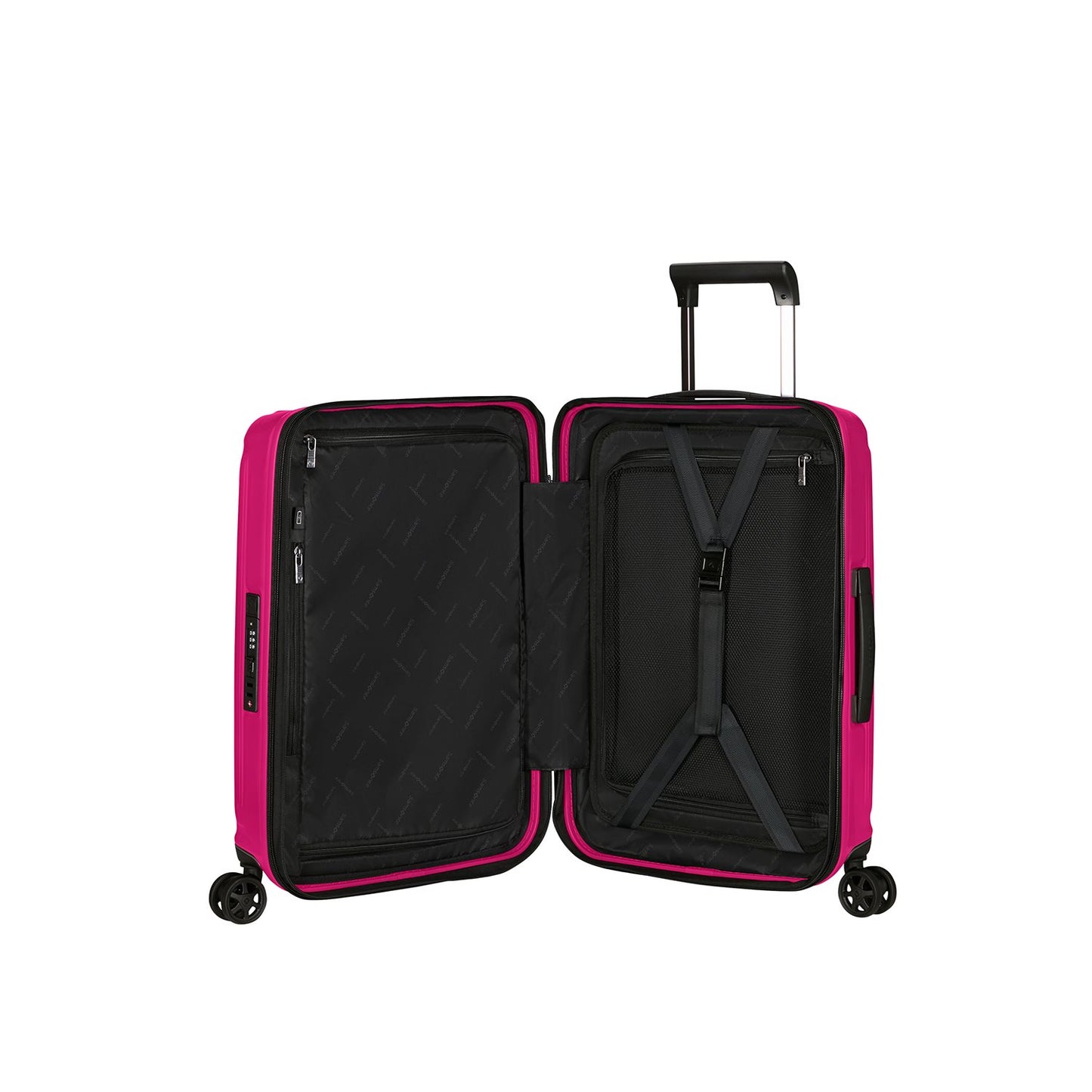 Samsonite Nuon Spinner 55/20 Expandable metallic ruby