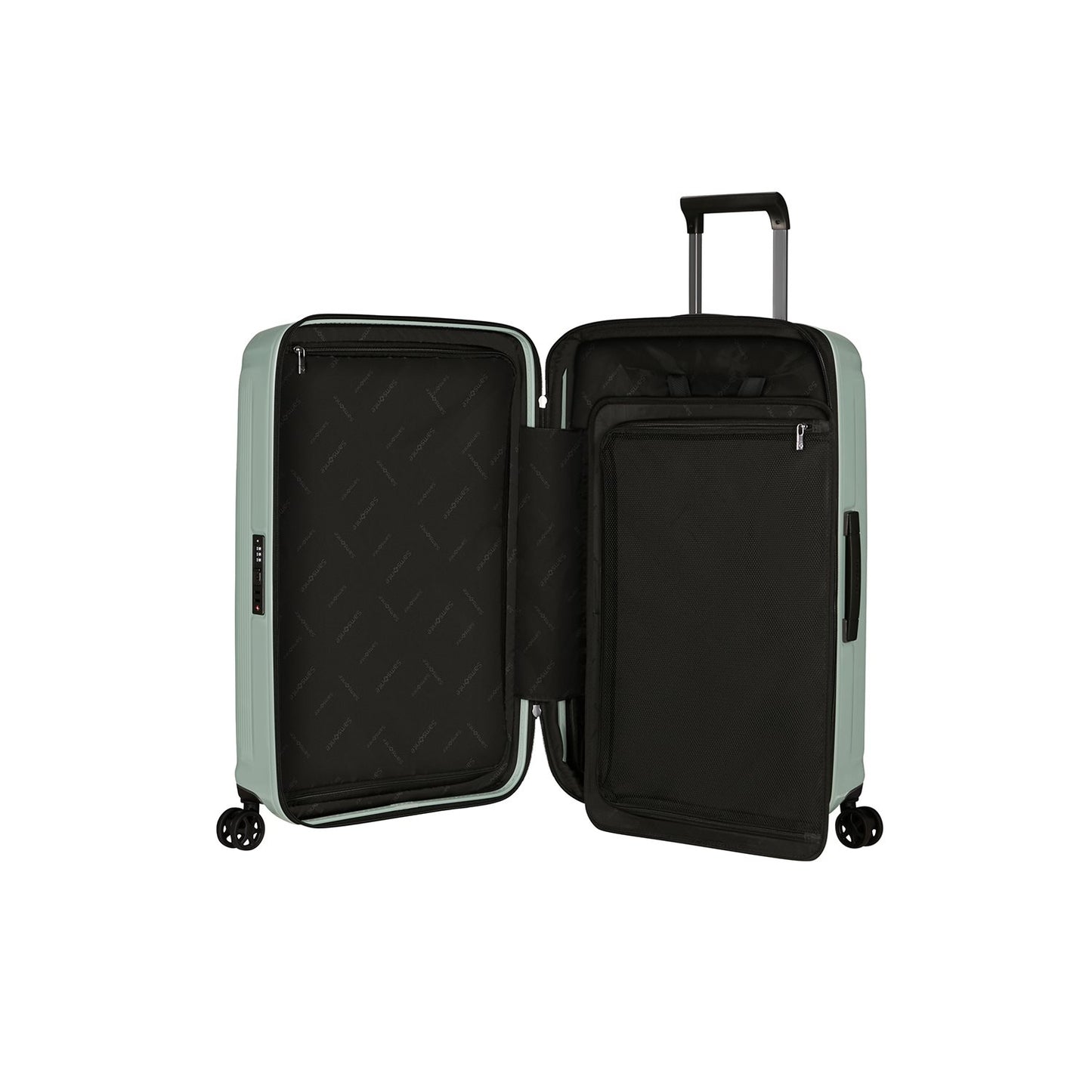 Samsonite Nuon Spinner 69/25 Expandable metallic mineral green