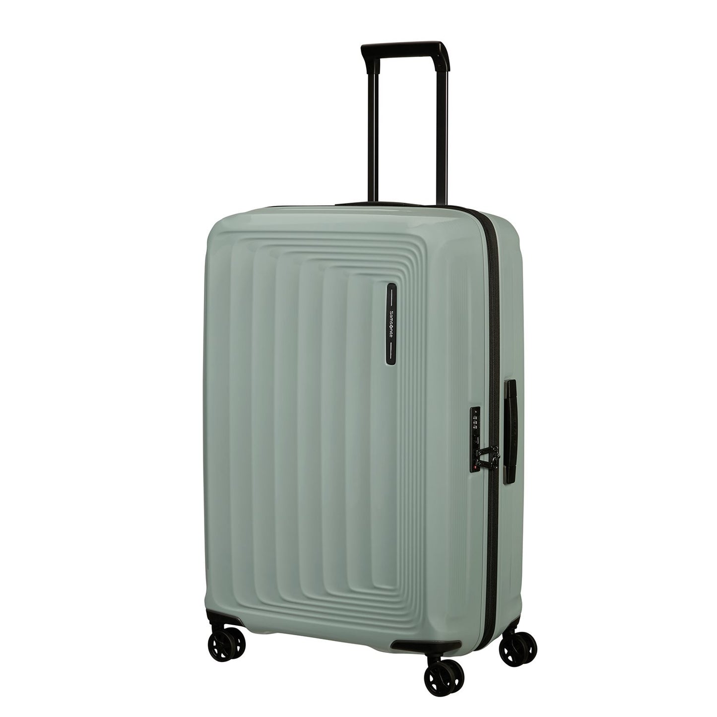Samsonite Nuon Spinner 75/28 Expandable metallic mineral green
