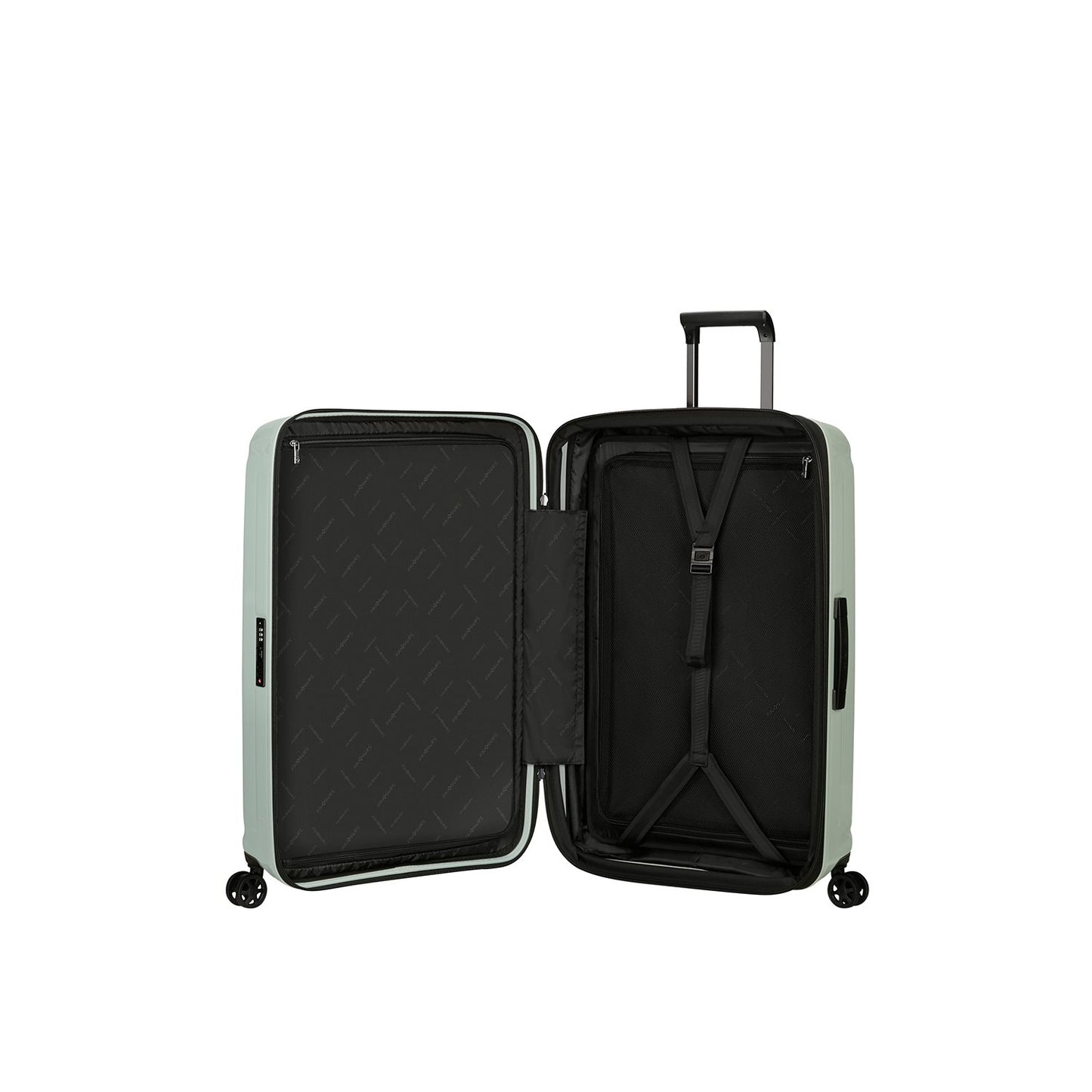 Samsonite Nuon Spinner 75/28 Expandable metallic mineral green