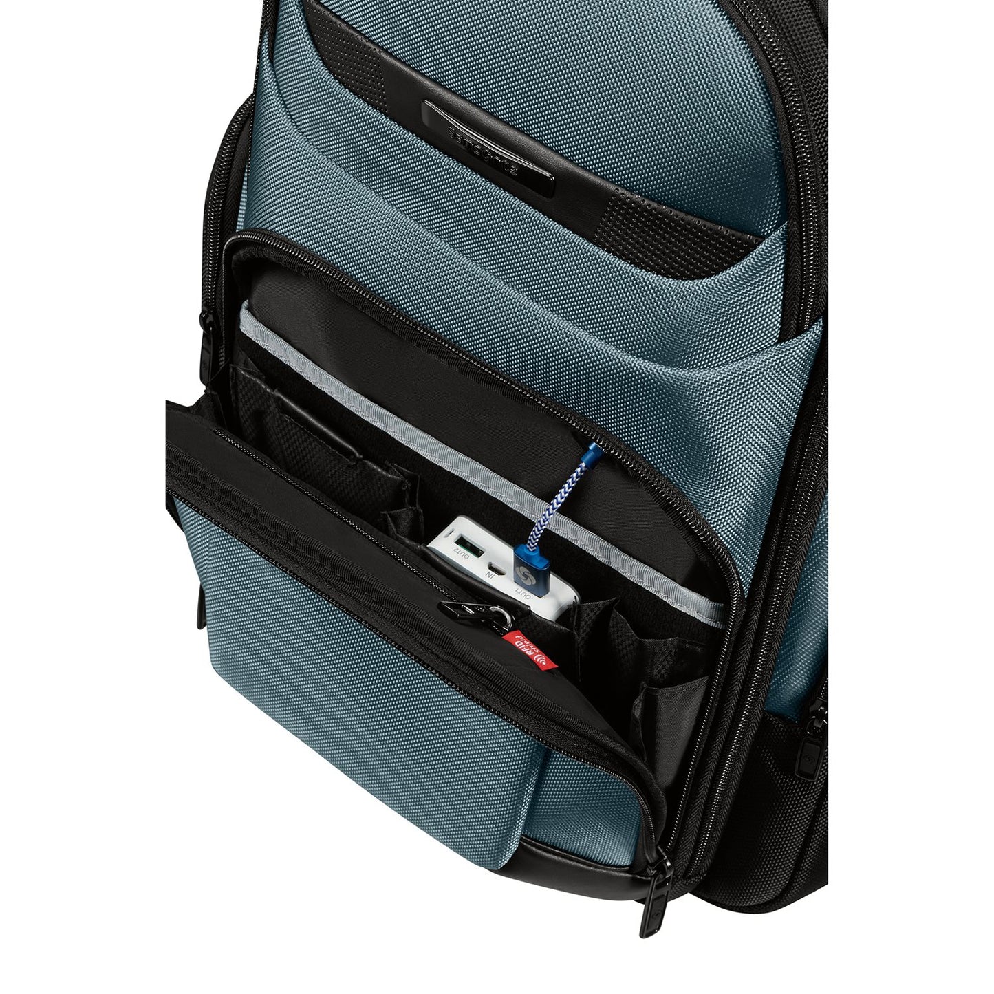 Samsonite Pro-DLX 6 Backpack 15.6" 3Vol Expandable dusty blue