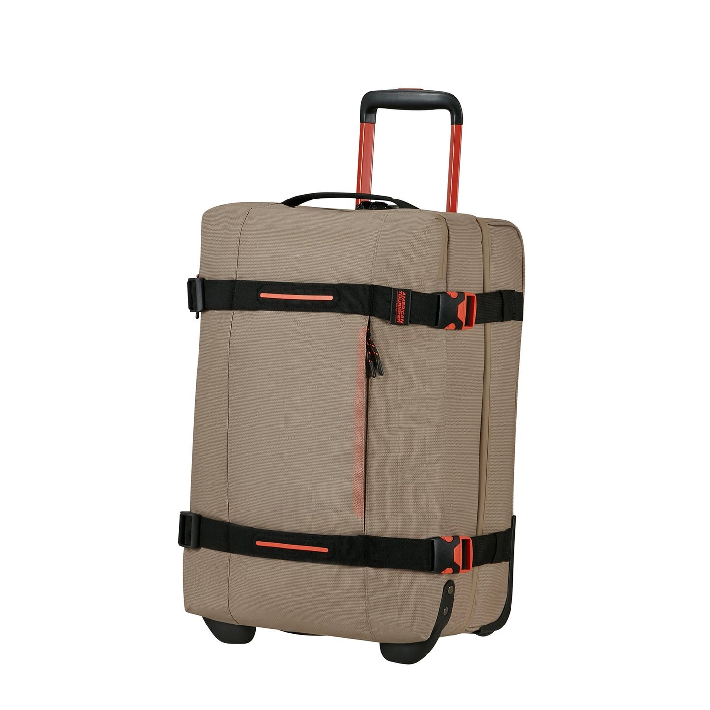 American Tourister Urban Track Wheeled Duffle S Coated beige/orange