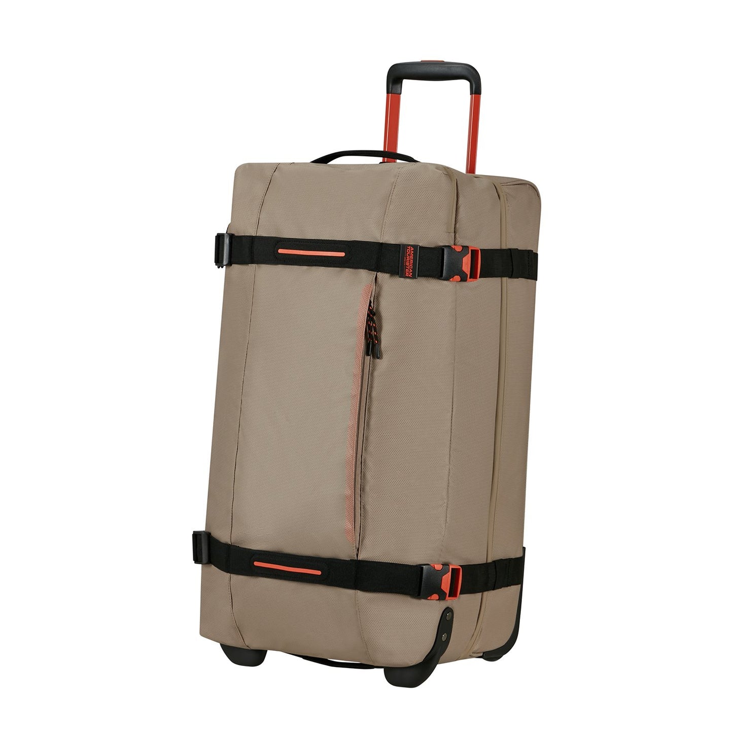 American Tourister Urban Track Wheeled Duffle M Coated beige/orange