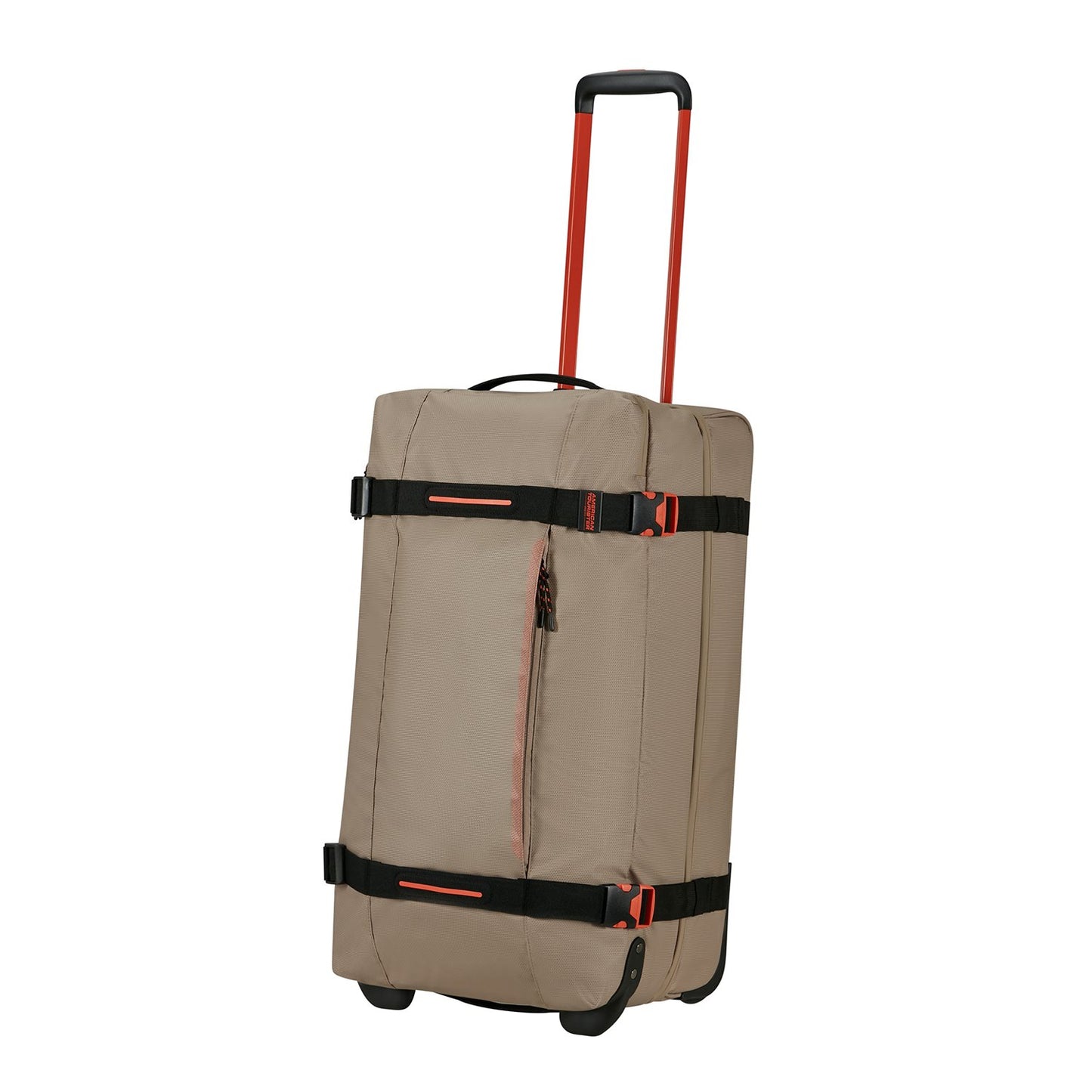 American Tourister Urban Track Wheeled Duffle M Coated beige/orange