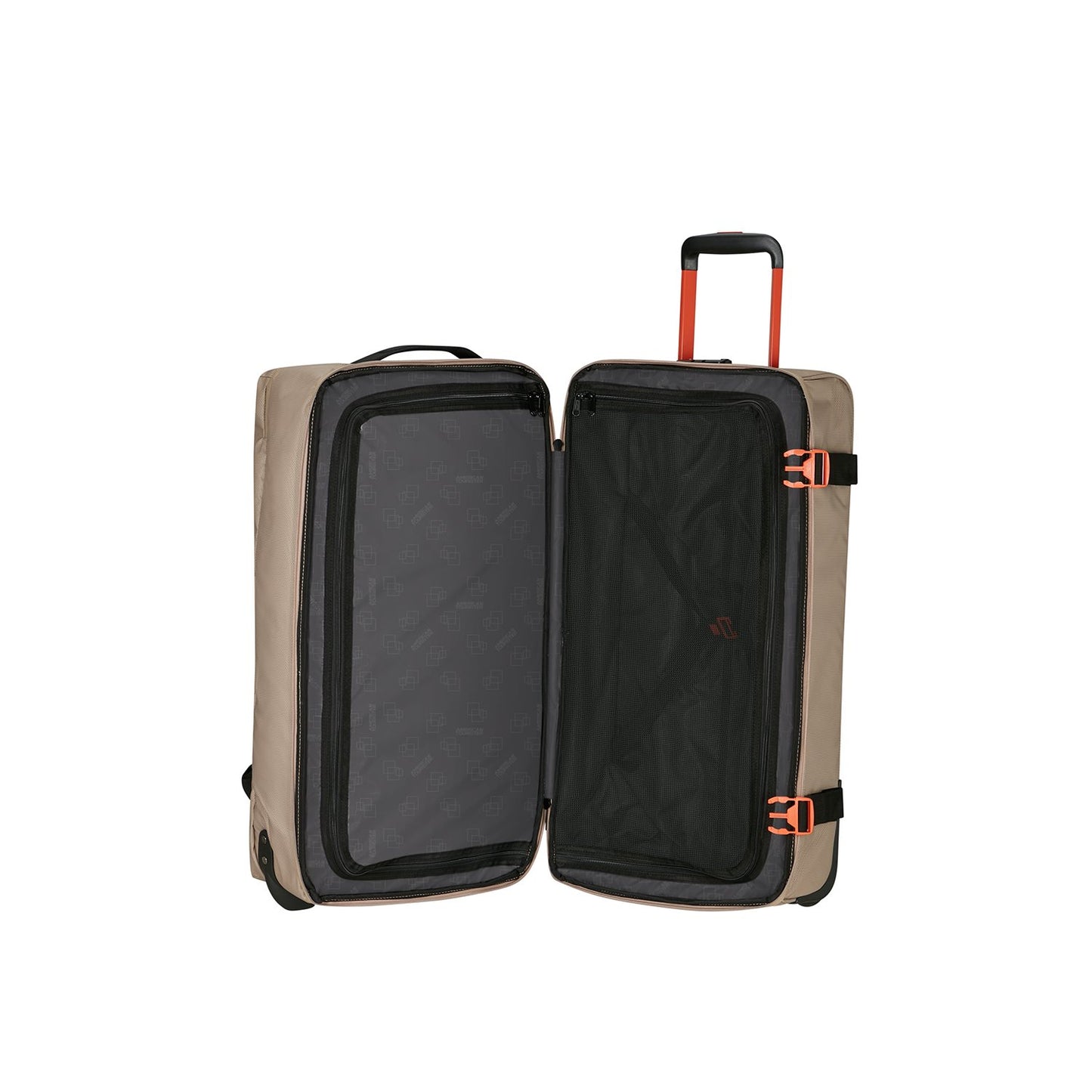 American Tourister Urban Track Wheeled Duffle M Coated beige/orange
