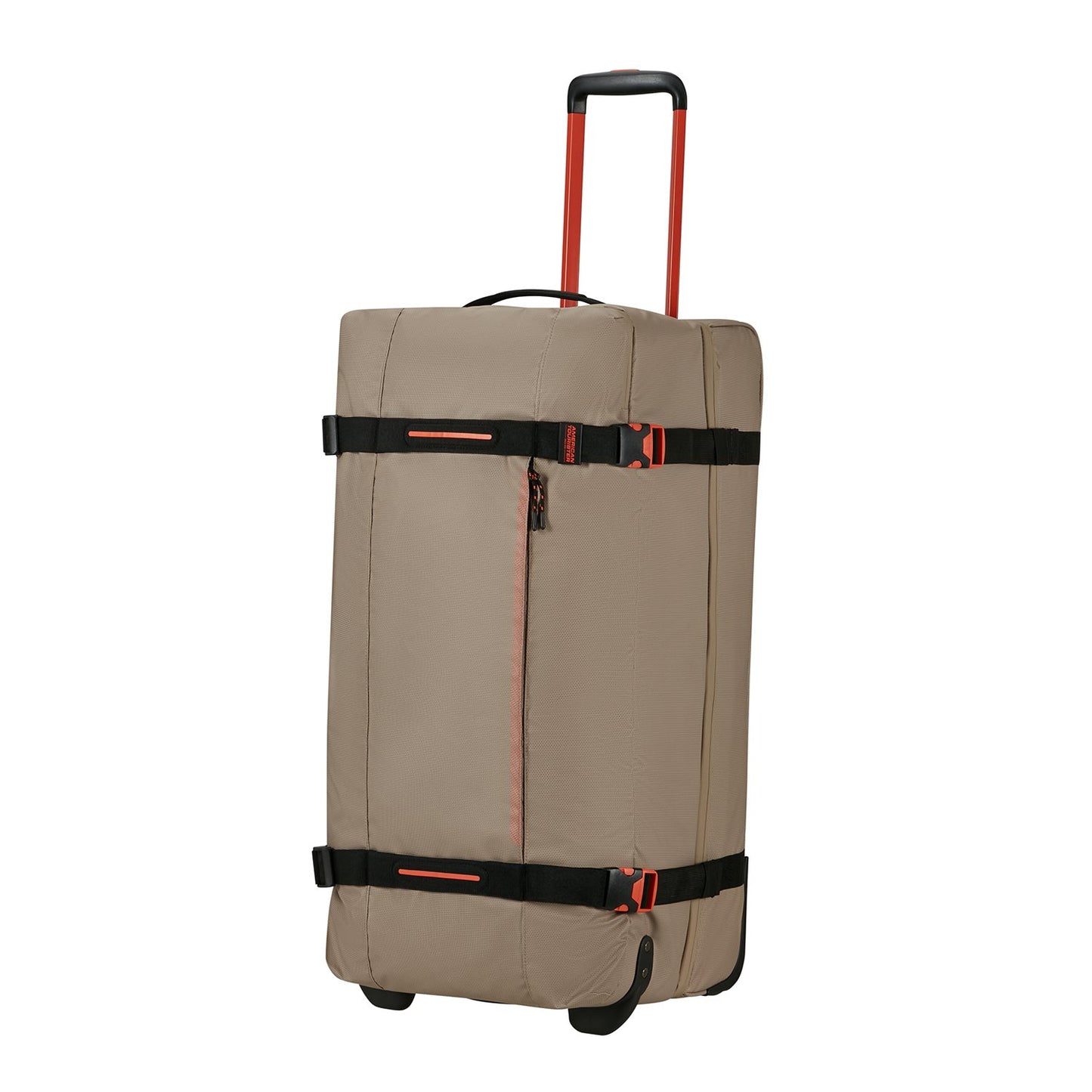 American Tourister Urban Track Wheeled Duffle L Coated beige/orange