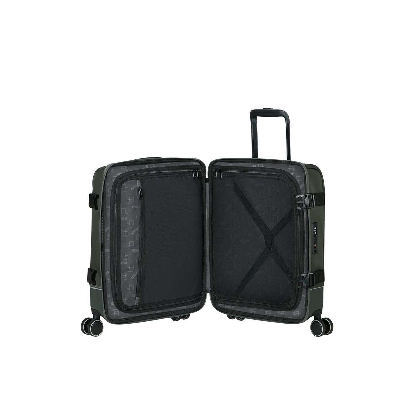 American Tourister Urban Track Spinner S TSA dark khaki