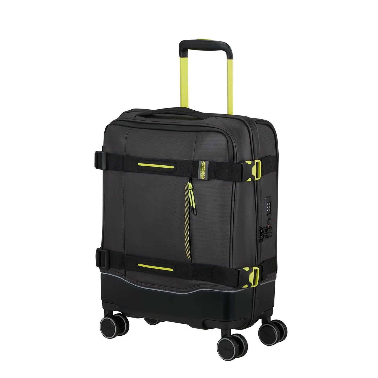 American Tourister Urban Track Spinner S TSA Coated black/lime