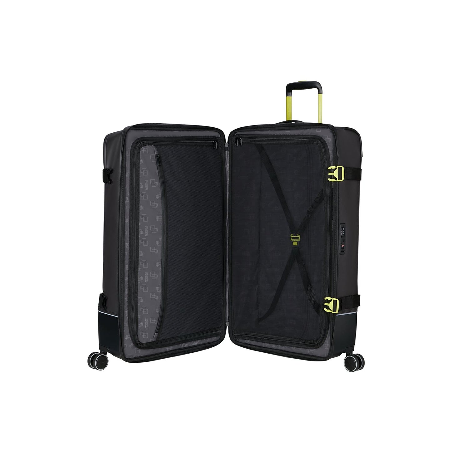 American Tourister Urban Track Spinner L TSA Coated black/lime
