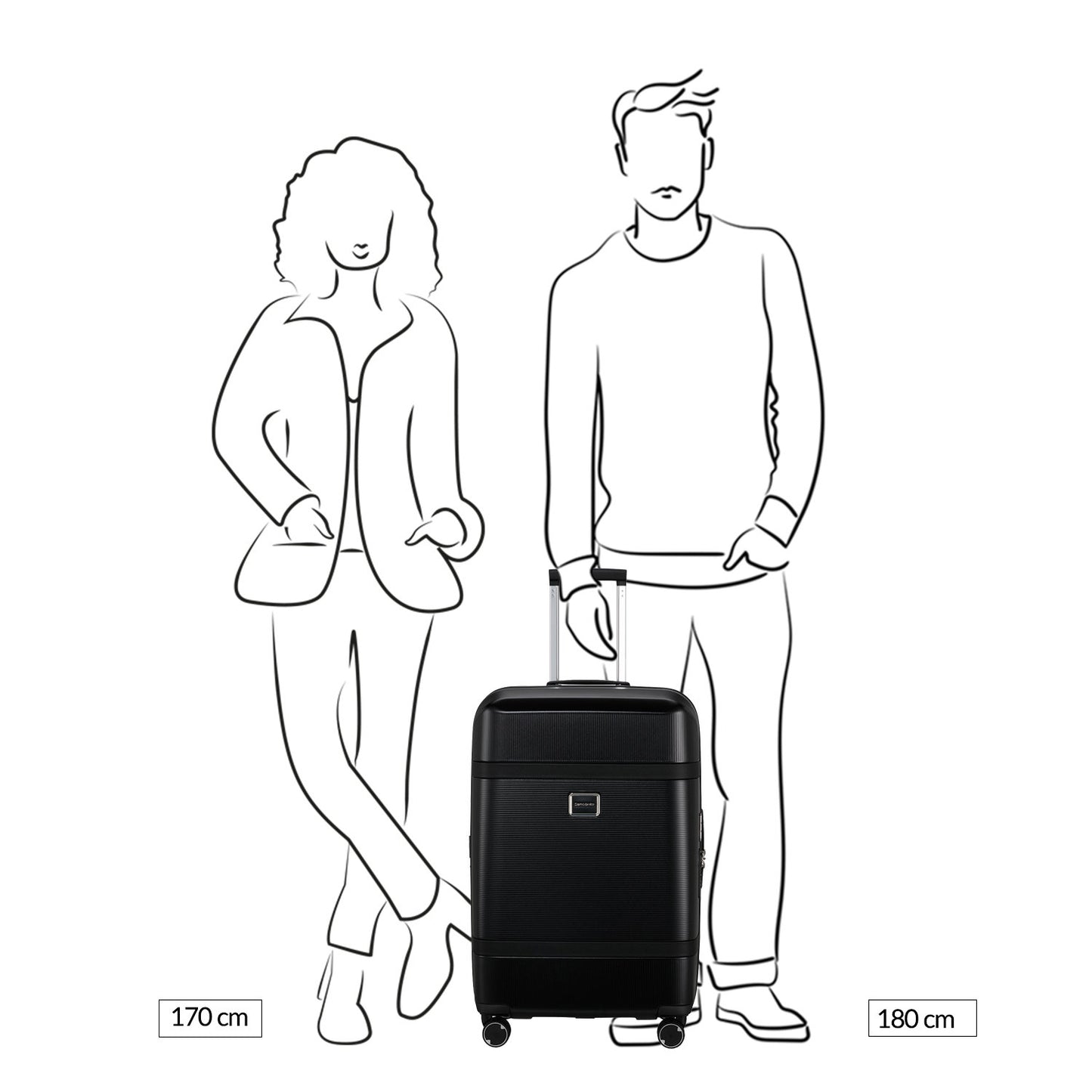 Samsonite Image Spinner 69/25 Expandable rose