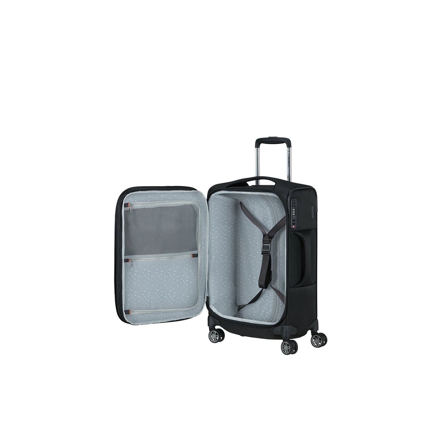 Samsonite Re-Lite Spinner 55/20 Expandable Length 35Cm black