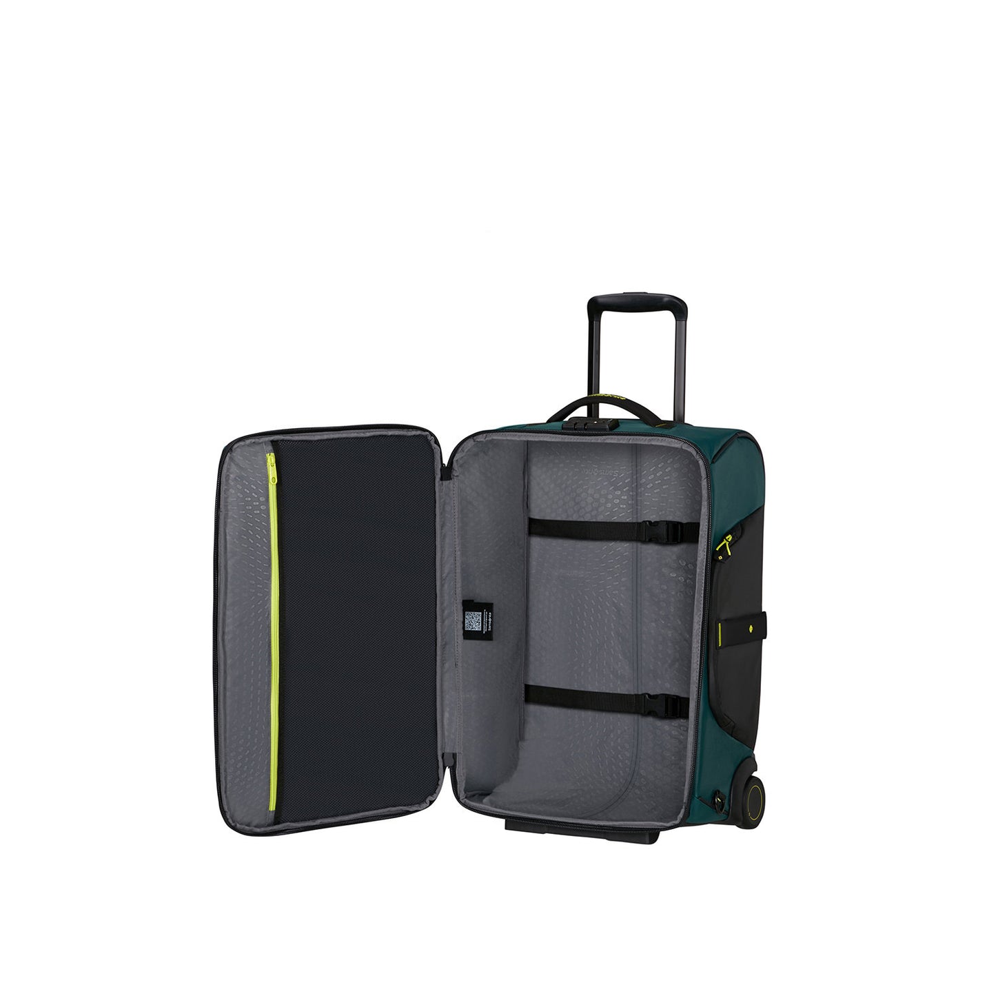 Samsonite Ecodiver Wheeled Duffle 55/20 Backpack dark teal/lime