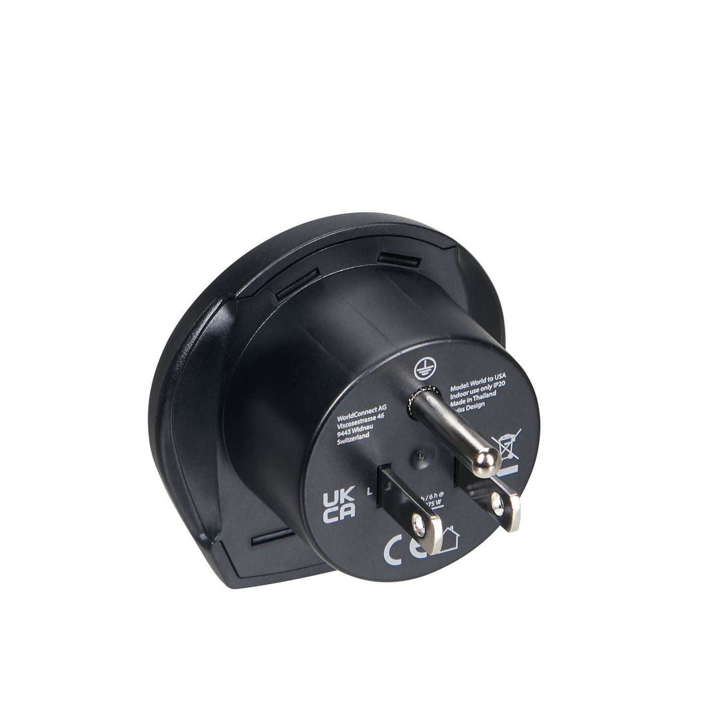 Samsonite Global Travel Accessories World To USA Adaptor black