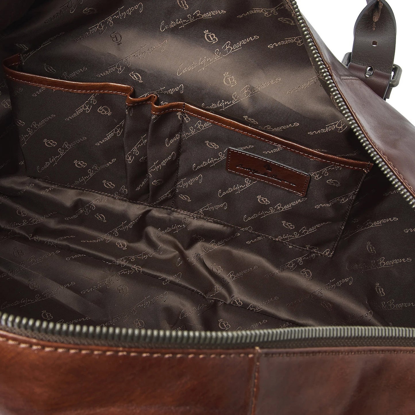 Castelijn & Beerens Rien Weekender cognac