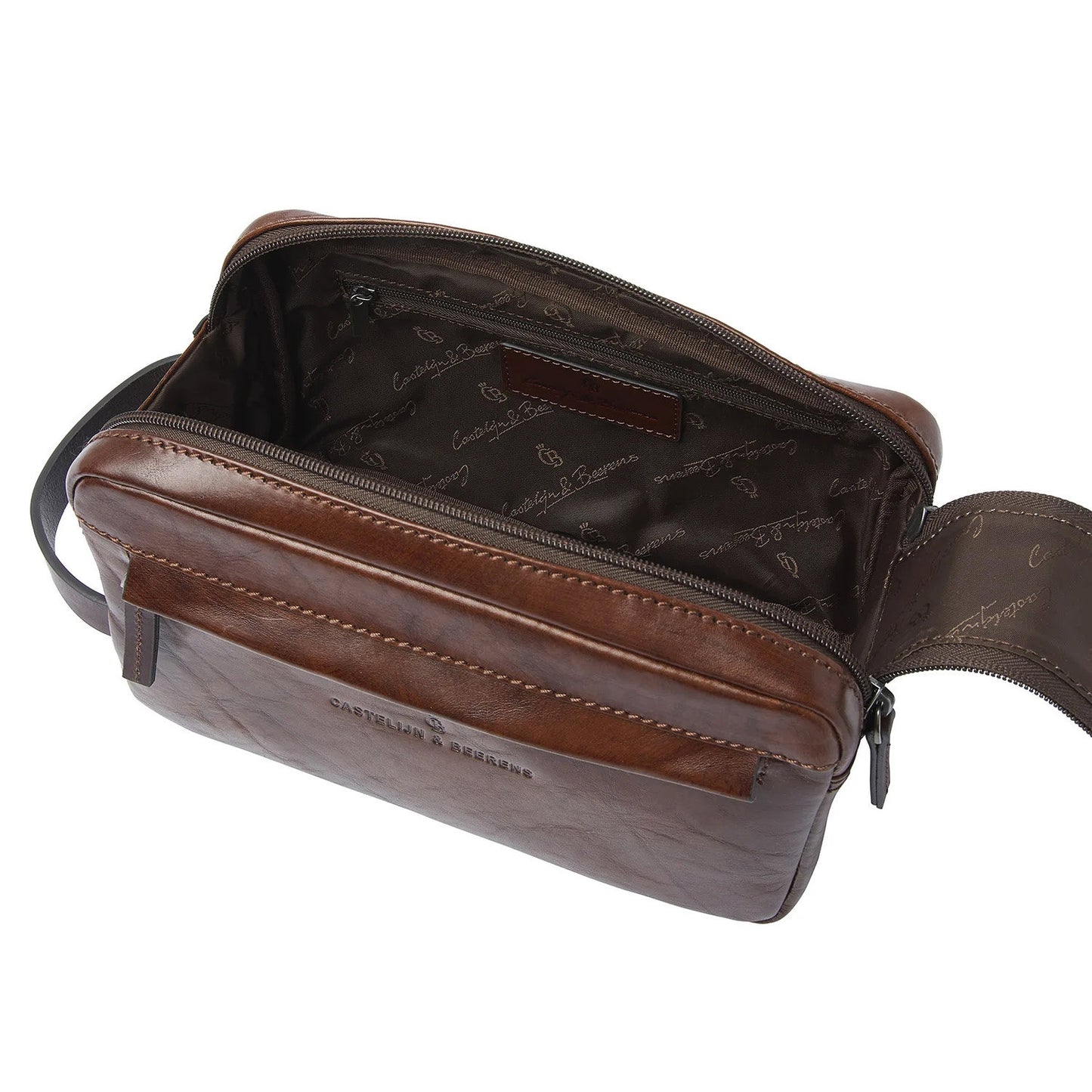 Castelijn & Beerens Rien Washbag cognac