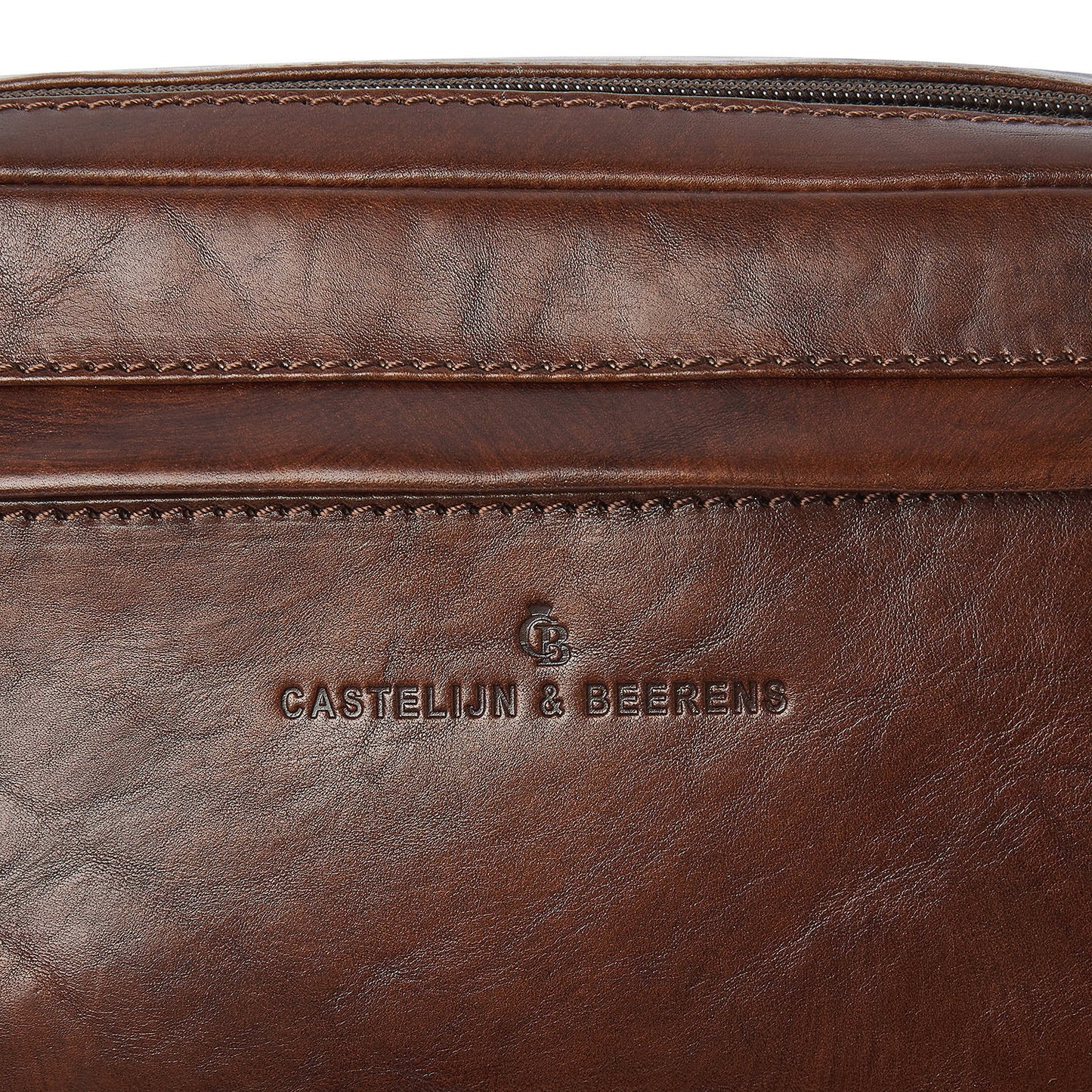 Castelijn & Beerens Rien Washbag cognac