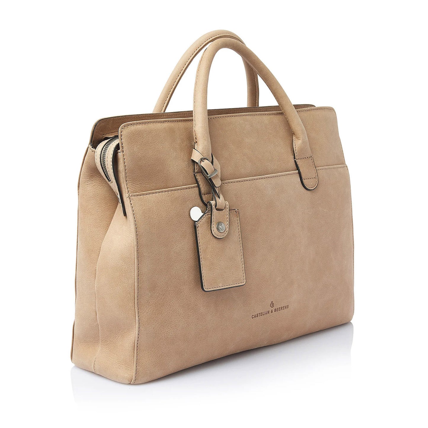 Castelijn & Beerens Carisma Laptopbag 15.6" beige