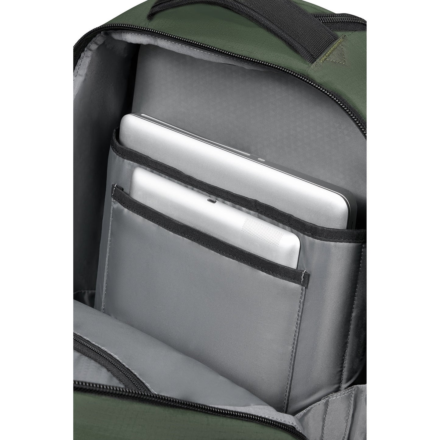 Samsonite Roadseeker Laptop Wheeled Backpack 17.3" dark olive